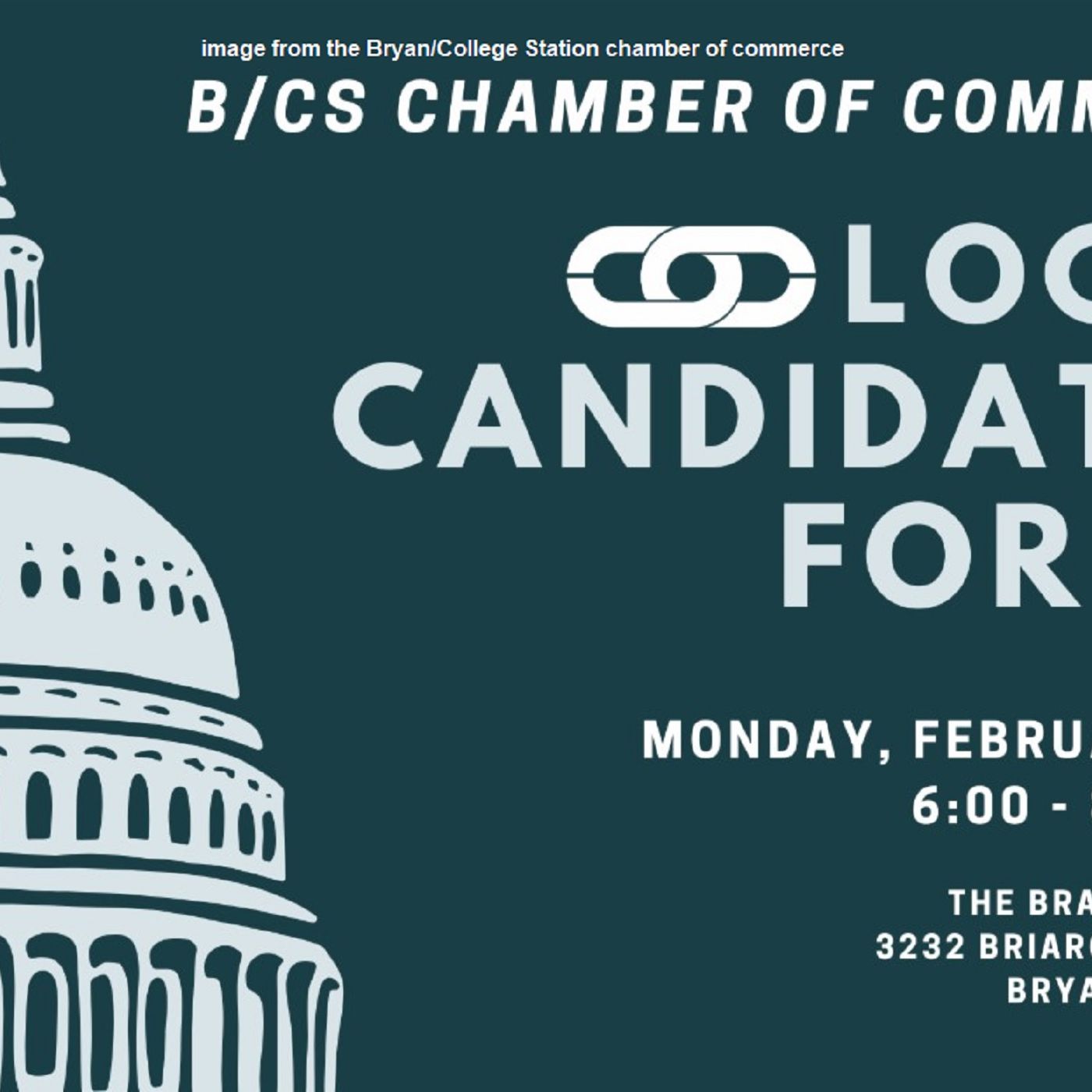 Democratic candidates for precinct 4 Brazos County commissioner at the B/CS chamber forum February 9, 2026 episode artwork