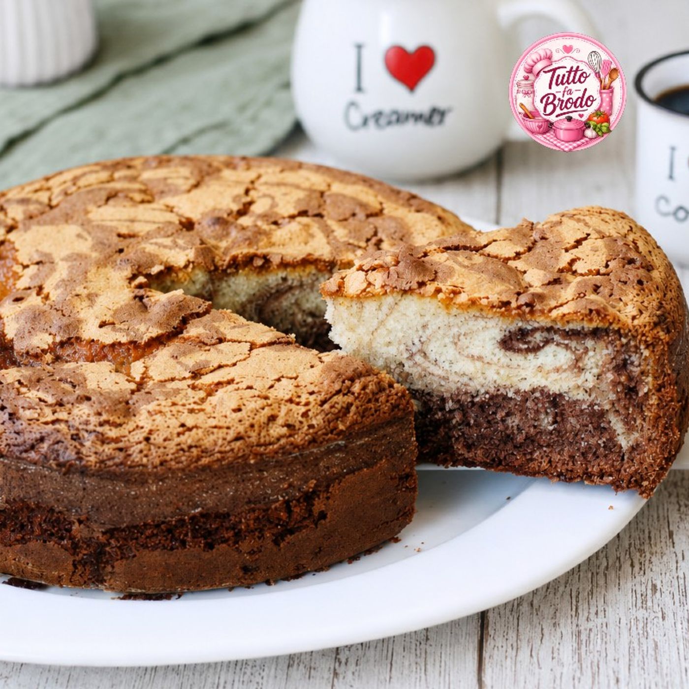 Torta Bicolore al Latte: La ricetta Facile e Golosa episode artwork