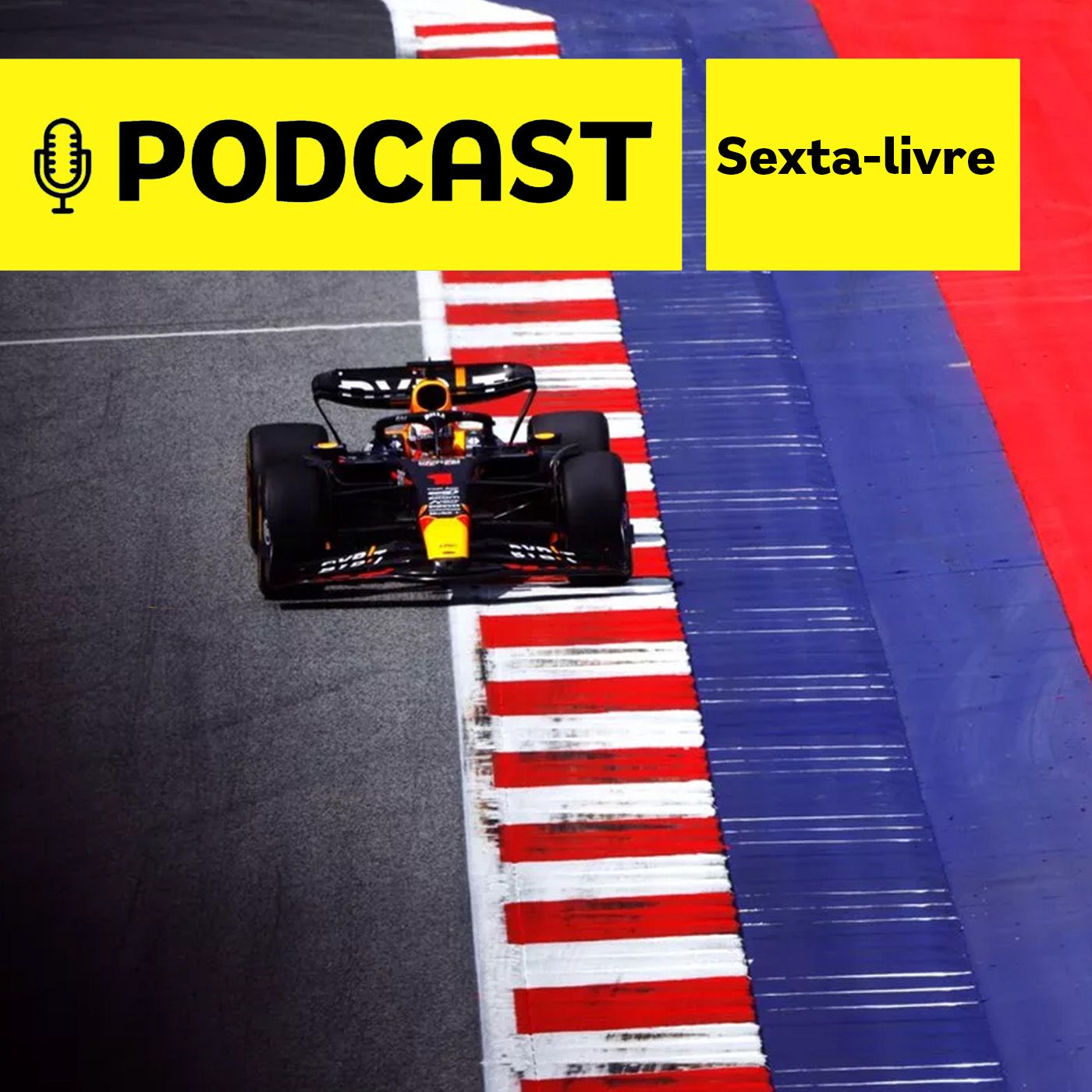 Podcast Sexta Livre - Verstappen bate Leclerc e é pole do GP após caos no quali! Pérez é só P15 e Russell P11... episode artwork