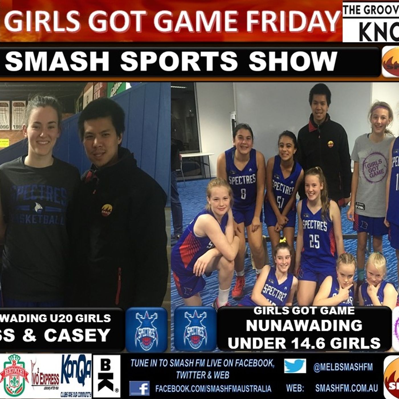 SSS: GIRLS GOT GAME FRIDAY with Nunawading U20 & U14.6 episode artwork