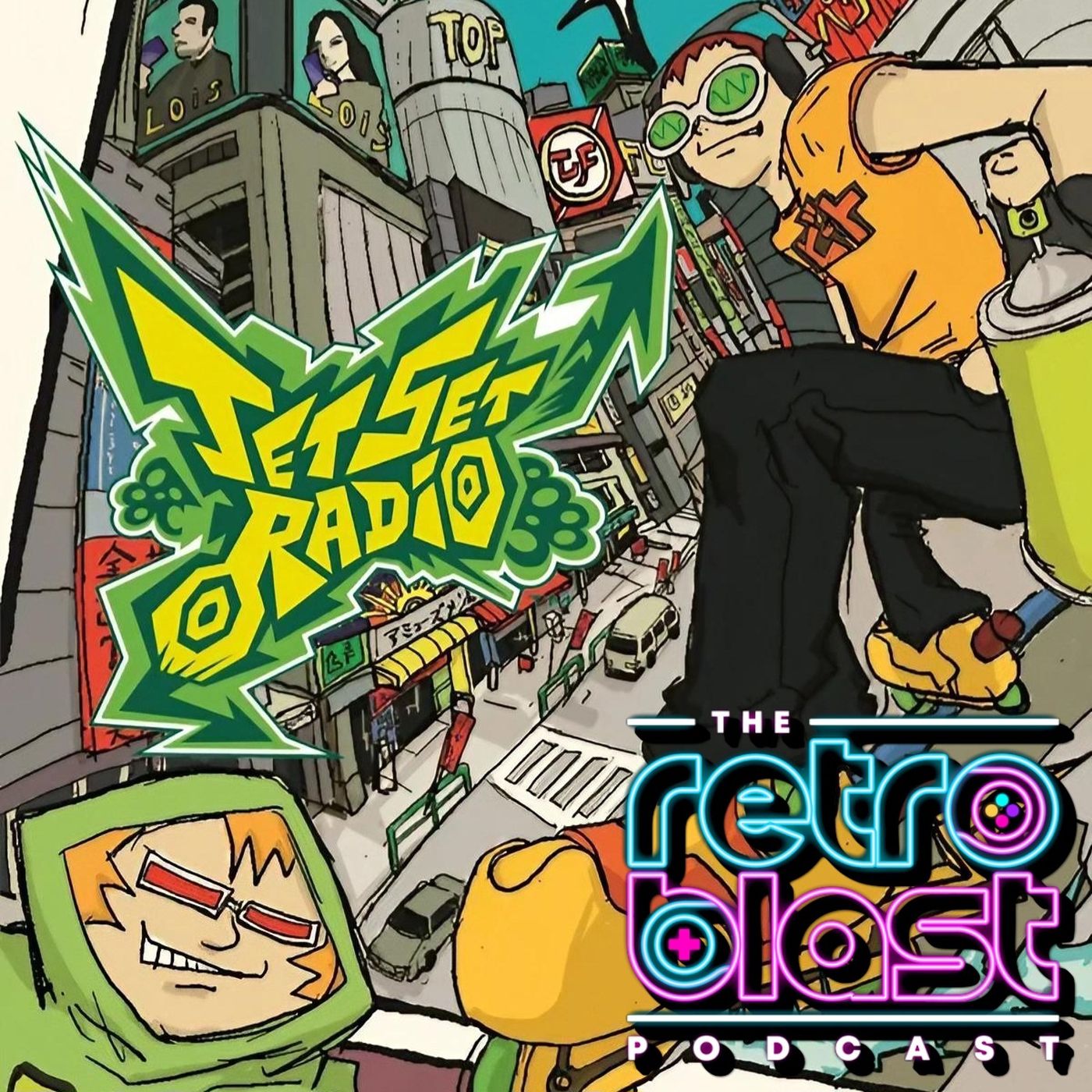 Jet Set Radio episode artwork