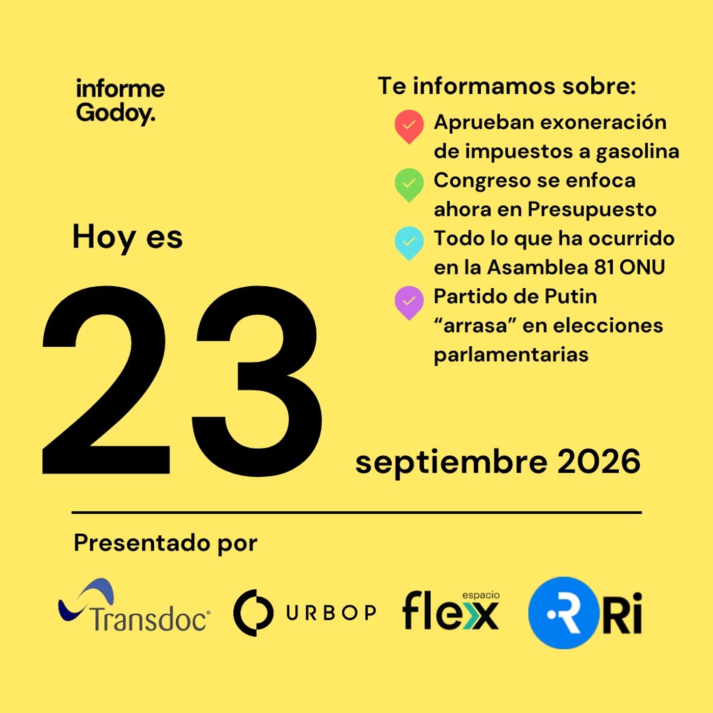 Portada de informeGodoy.