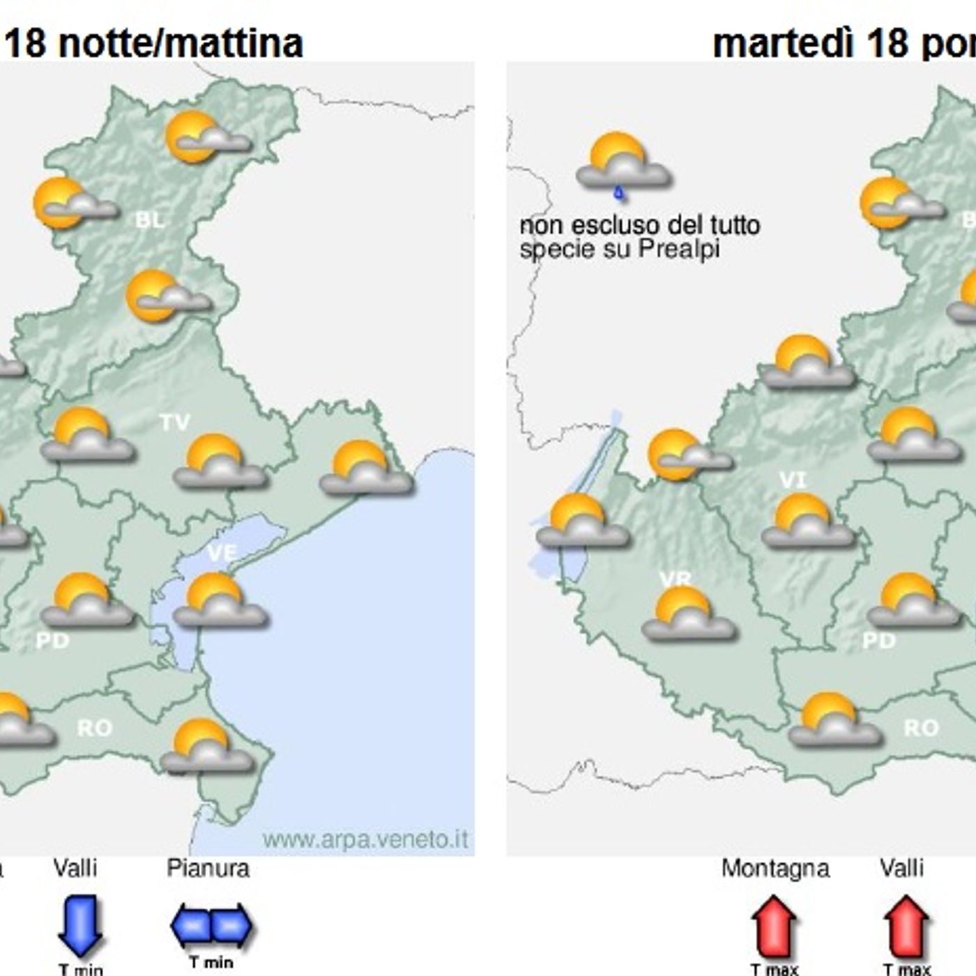 Previsioni 18-20 agosto: alternanza di nuvole e sereno. Poi piogge e temperature in calo episode artwork