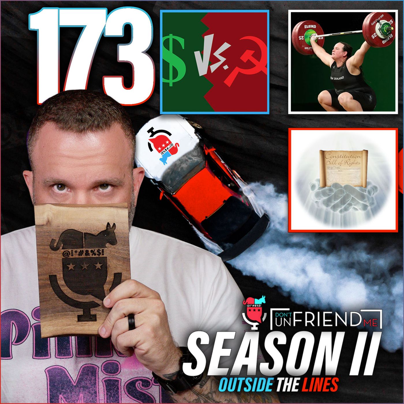 #173: Males in female sports. Capitalism vs. Socialism. Rights and God. episode artwork