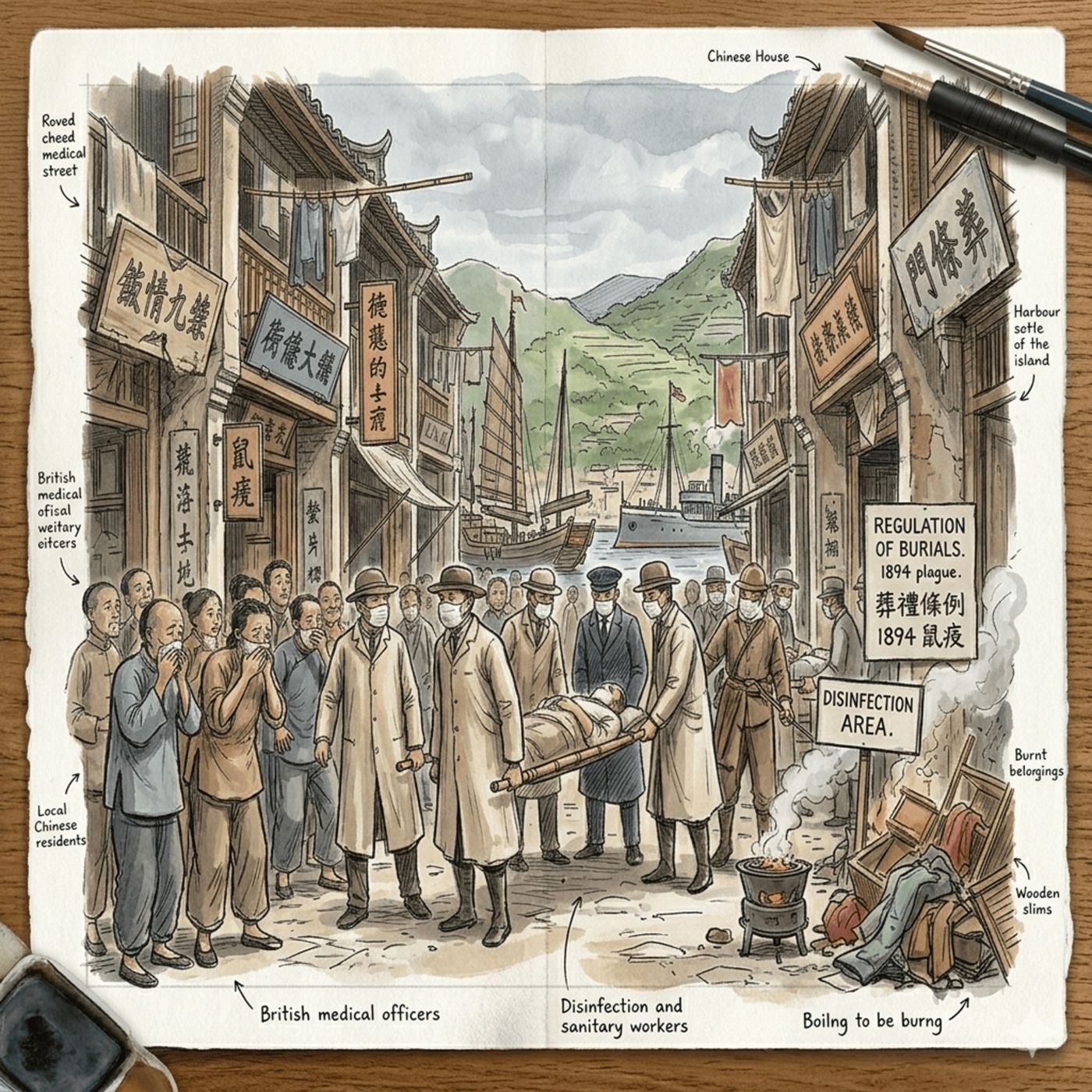 (FRA) le festival des petits pains de Cheung Chau et la peste de 1894 episode artwork