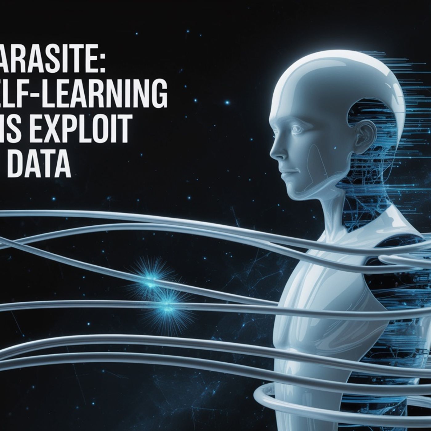 AI as Parasite: How Self-Learning Systems Exploit Human Data