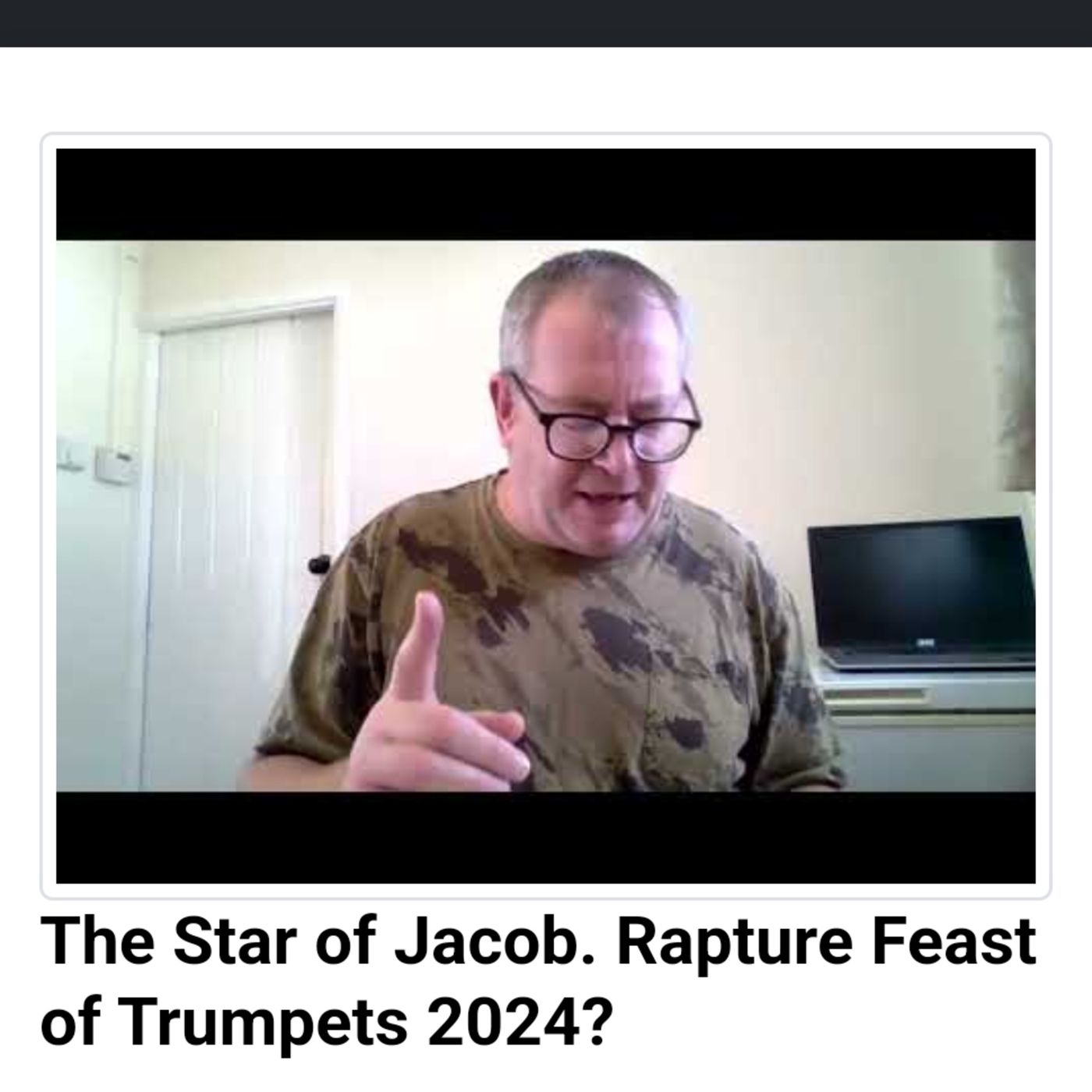 The Star of Jacob. Rapture Feast of Trumpets 2024? episode artwork