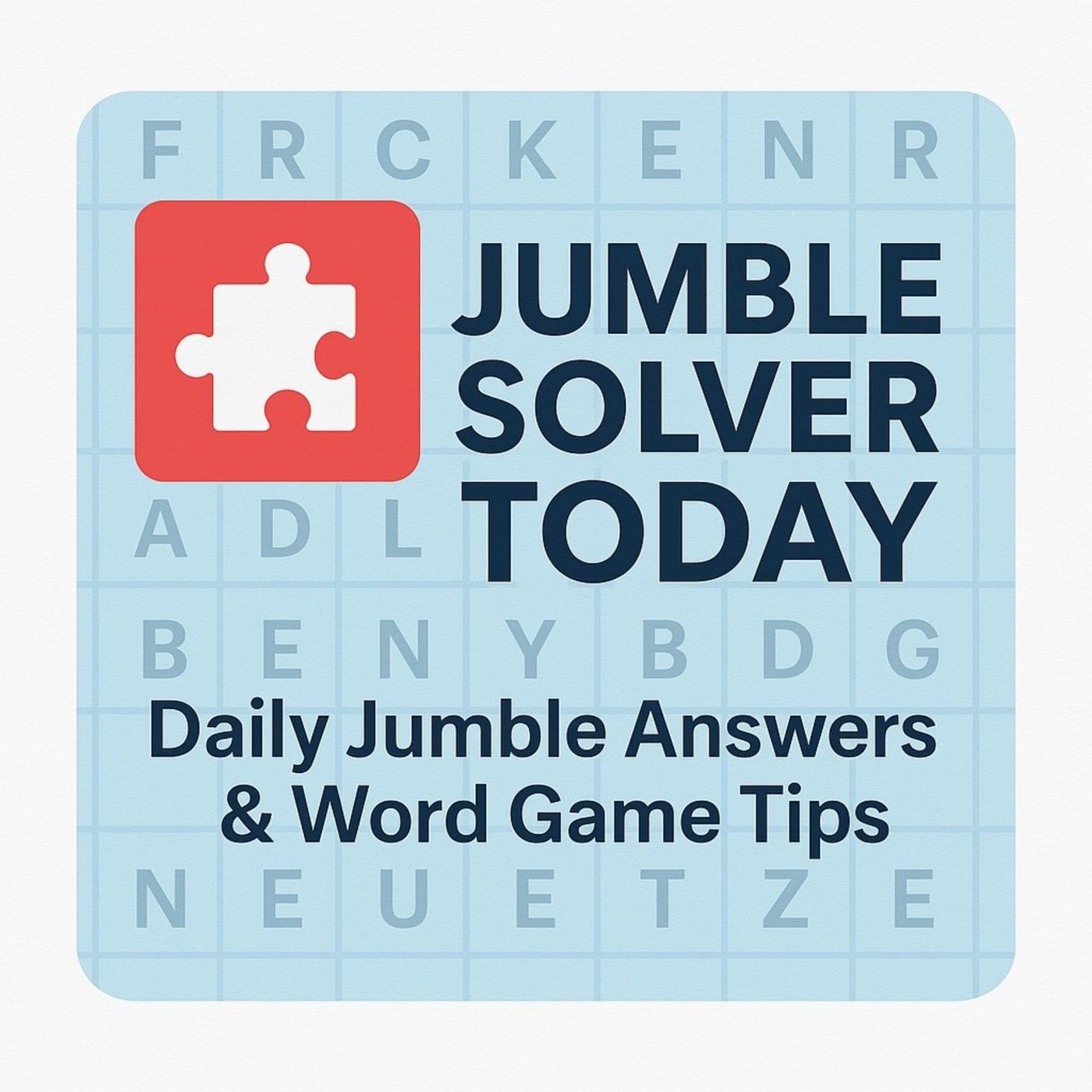 Word Puzzle Help — Daily Jumble Answers & Brain Games podcast artwork