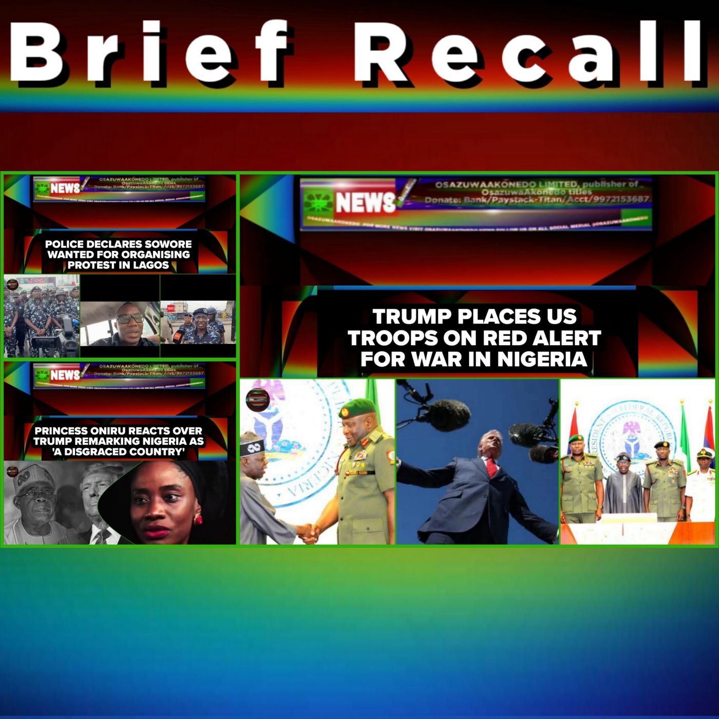 NewsBriefRecall @5pm 3-11 NewsBriefRecall @5pm 3-11