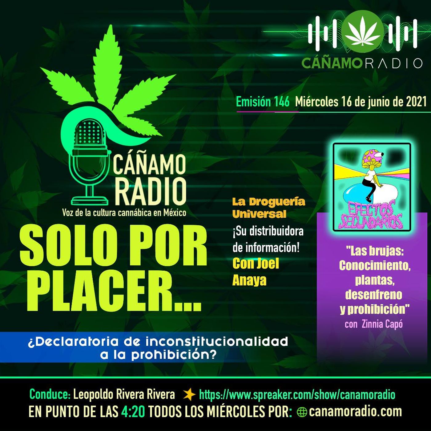 Antes CANIAMO Radio AHORA Mariguana RADIO