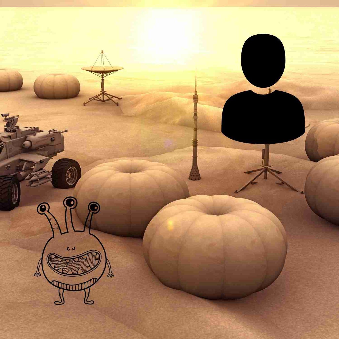 As The Space Race Heats Up, Monsters On Mars Become a Concern...