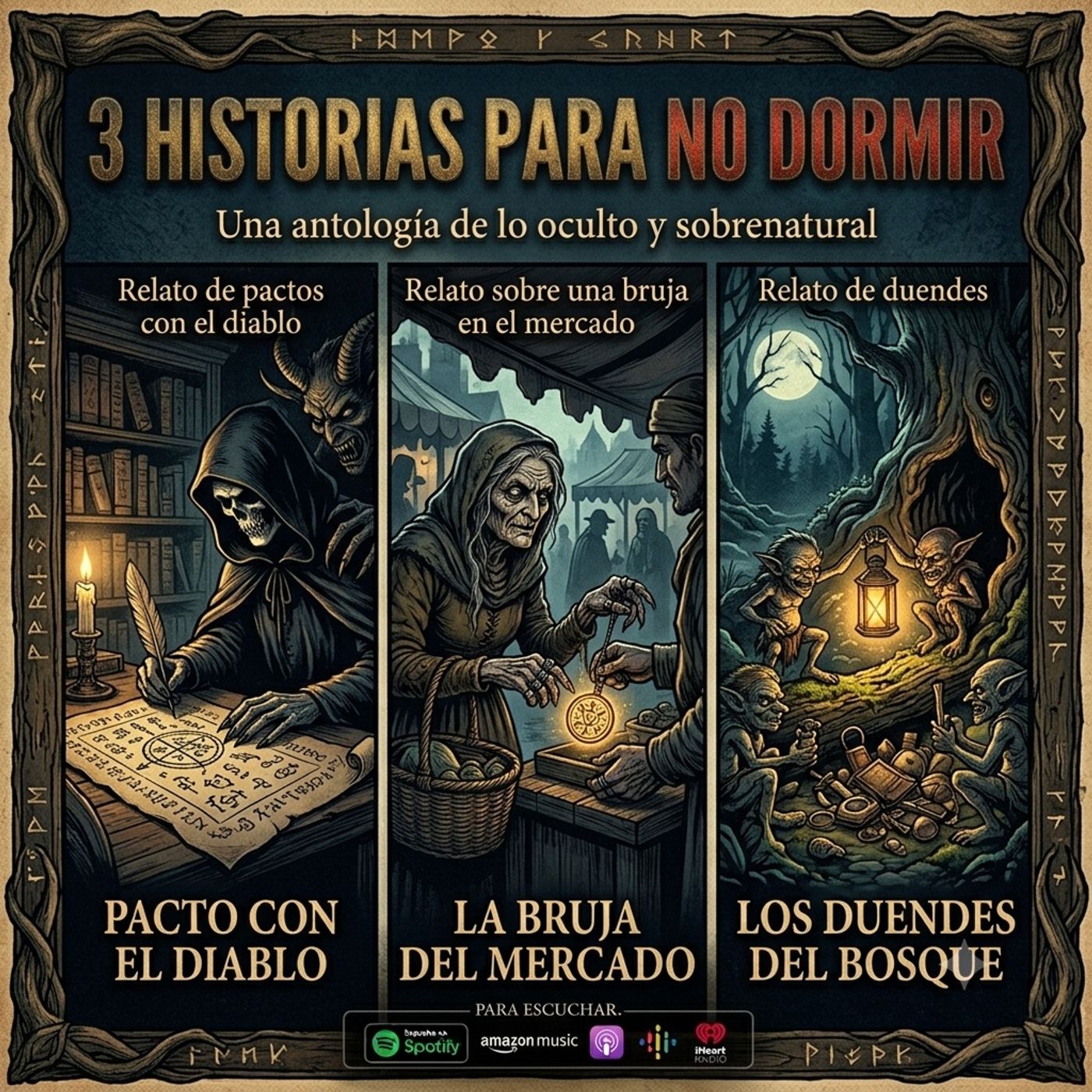3 Historias de Miedo para No Dormir  Vol.12