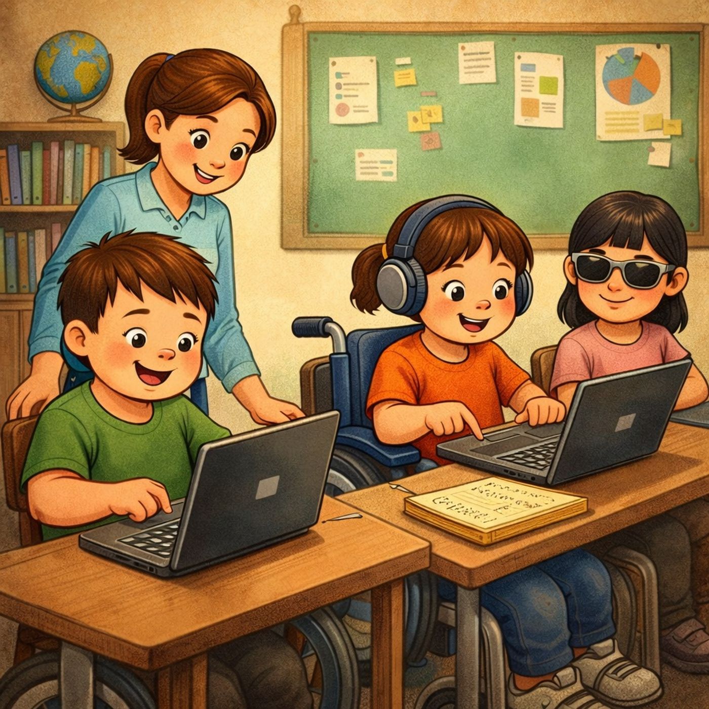 Herramienta TIC para alumnado con NEE cover art