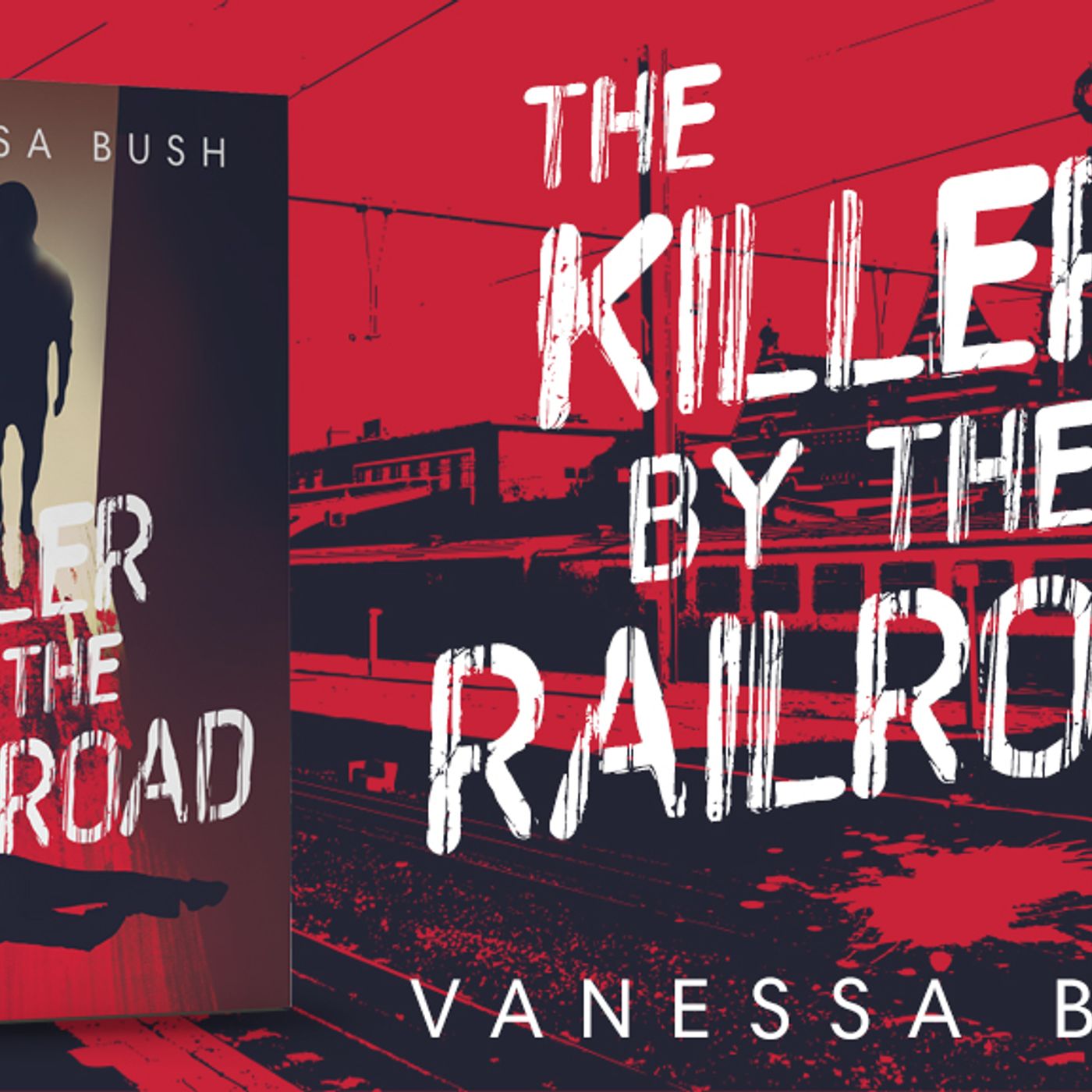 Collaborating with a crowfunding program book campaign for : The killer by the railroad