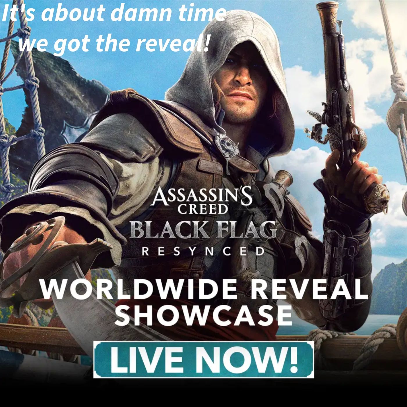 It's about time we got the reveal! My discussion on Black Flag Resynced episode artwork