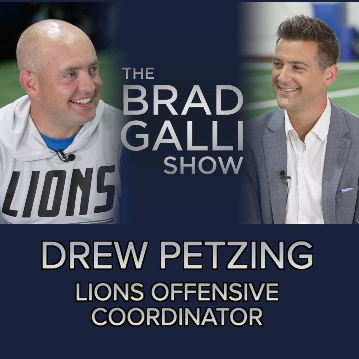 INTERVIEW: Lions OC Drew Petzing on why he's right for Detroit, Gibbs' MVP potential, bond with Goff episode artwork