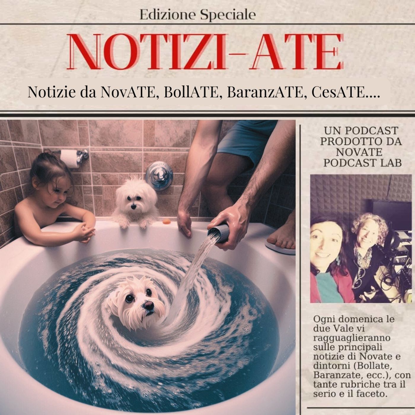 NotiziAte- Stagione 5 - Ep 6- il cagnolino nello scarico episode artwork