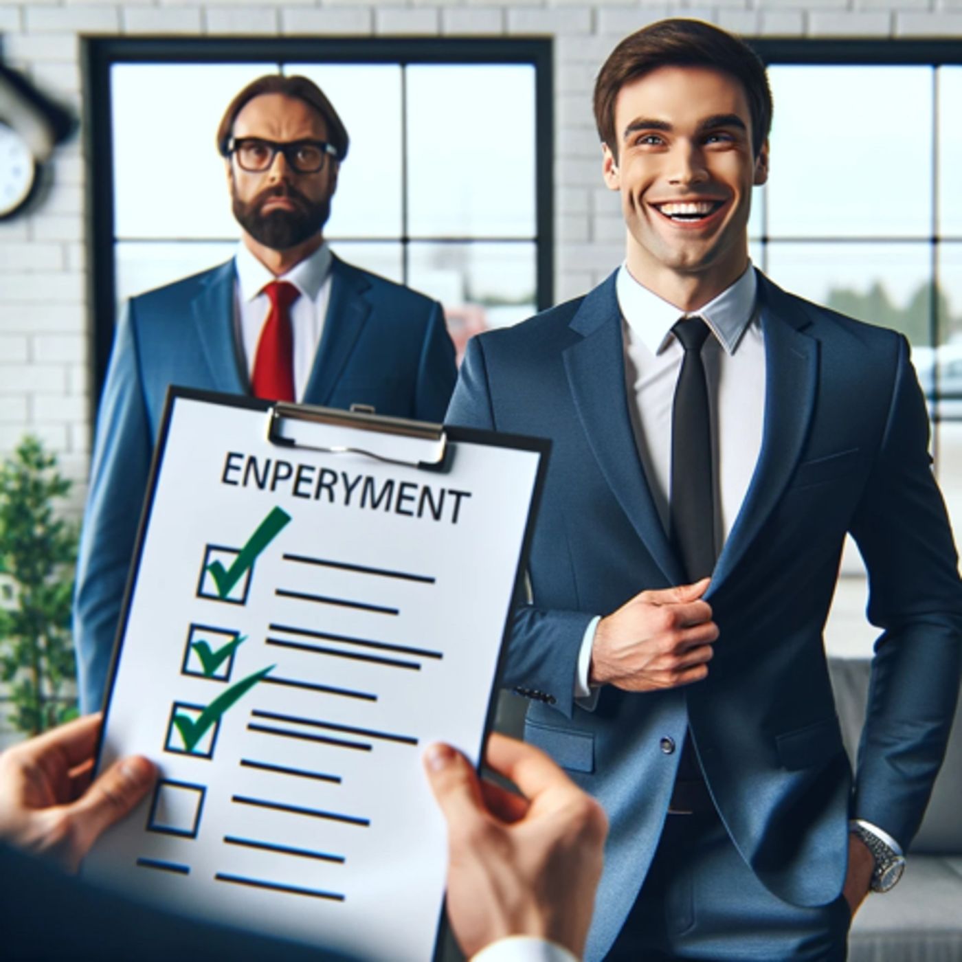 Unvitation for a Job application