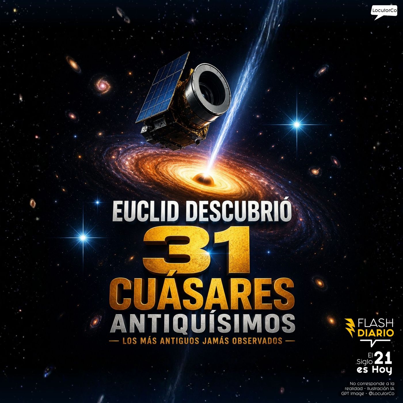 Encontraron los cuásares más antiguos episode artwork