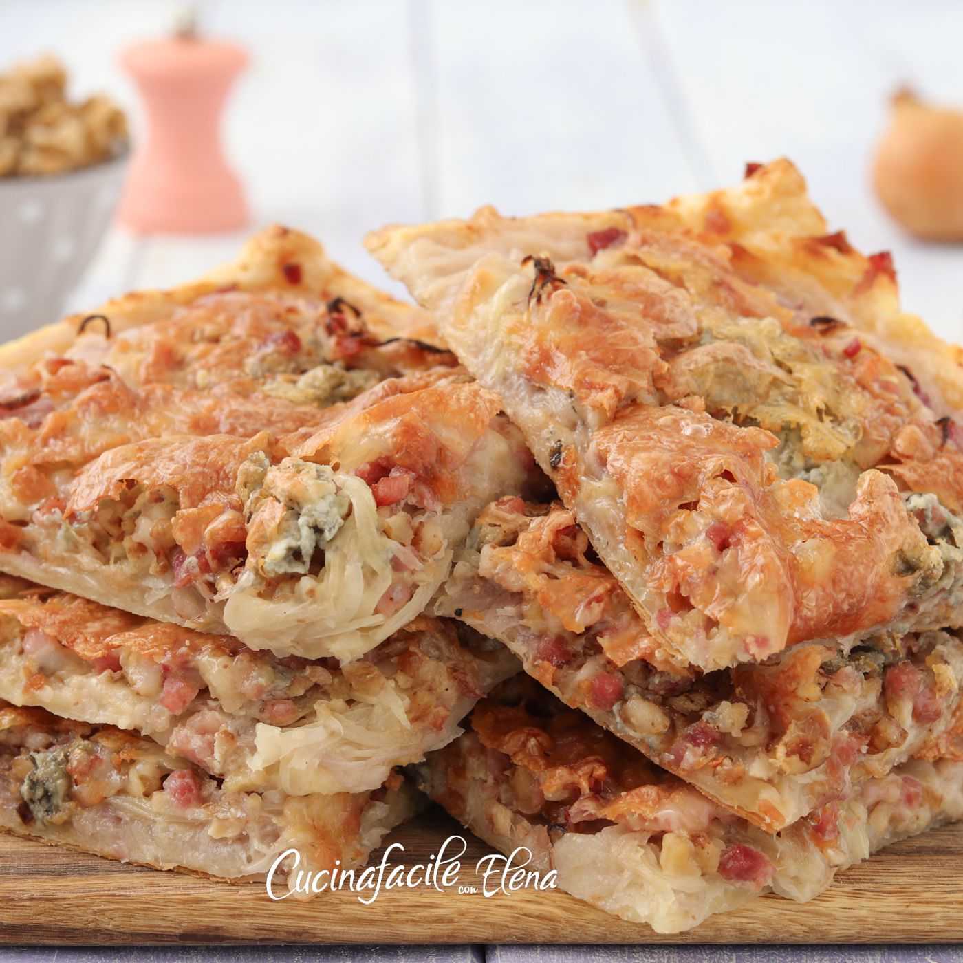 Sfogliata alle cipolle