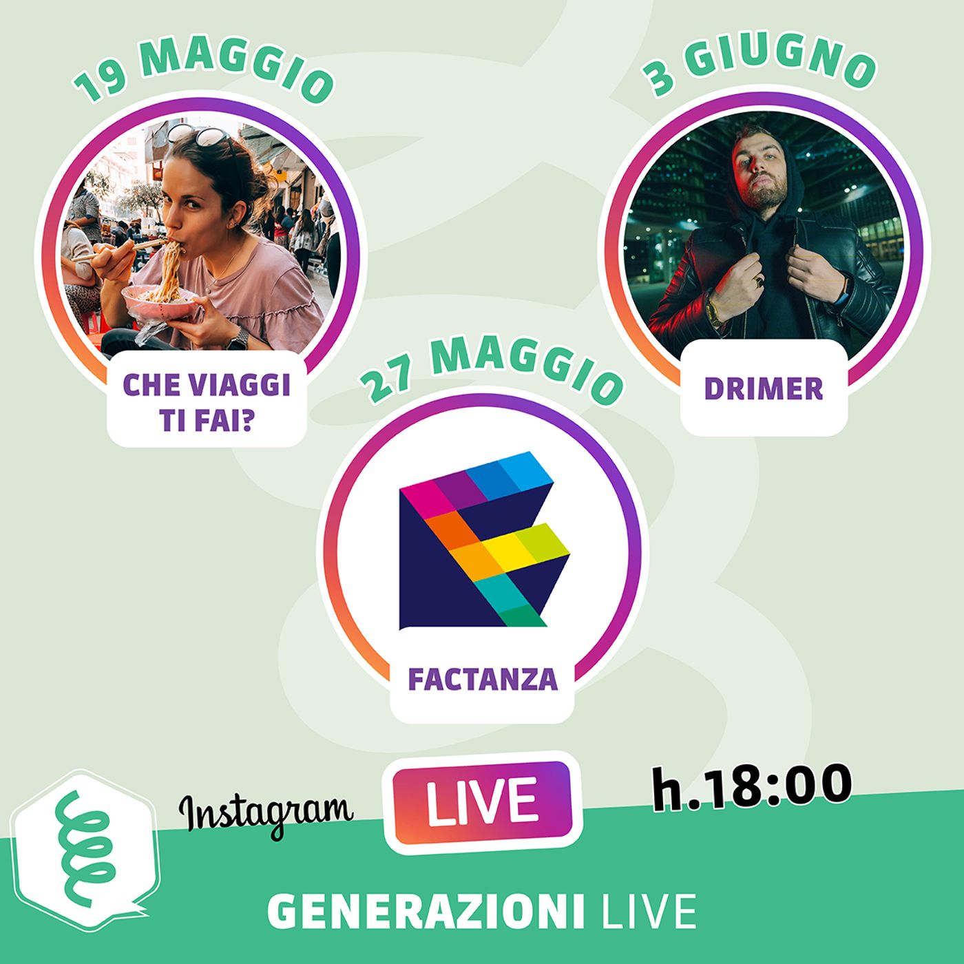 Generazioni LIVE cover art