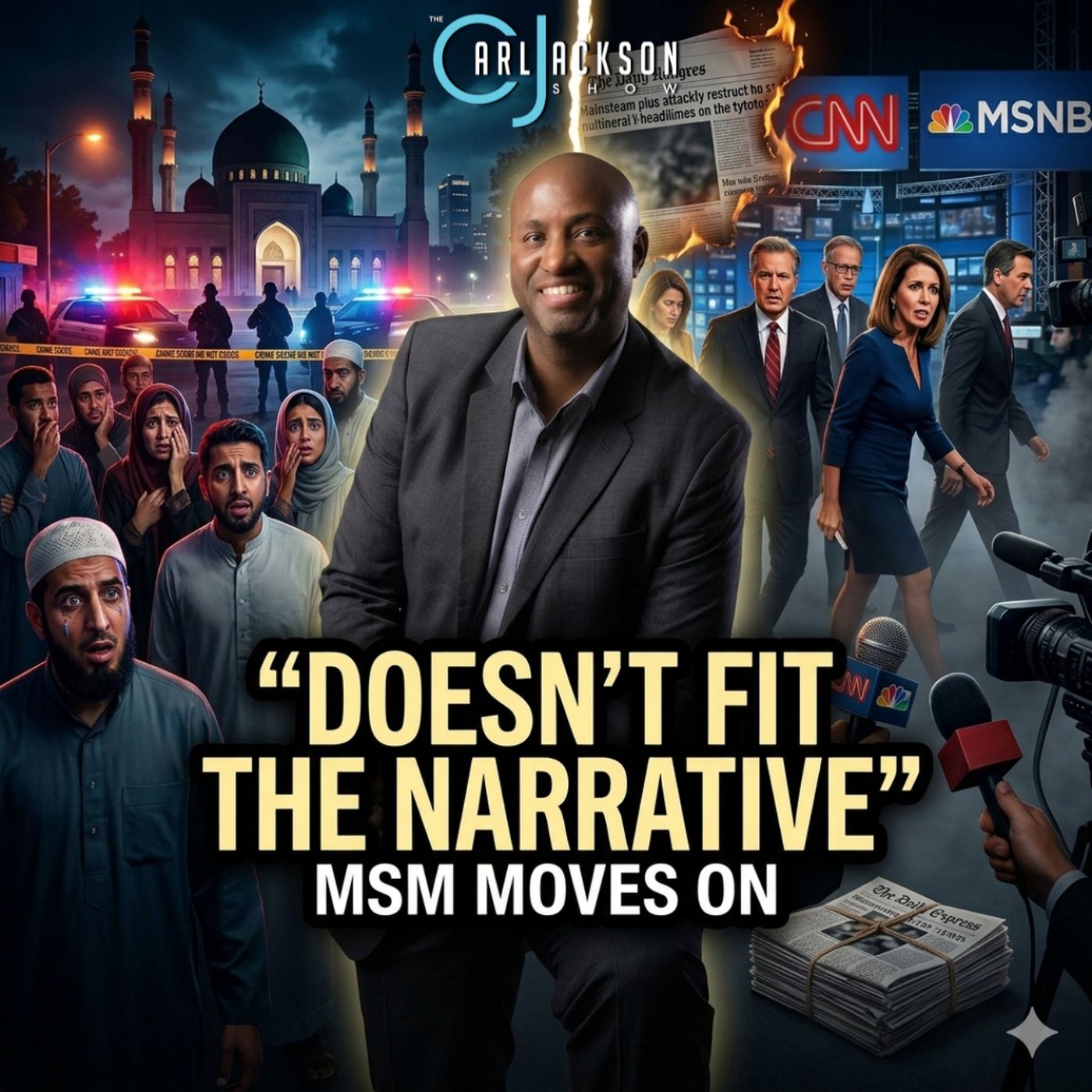 SD Mosque Gunmen & Victims Don’t Fit Left’s Narrative, MSM Moves On