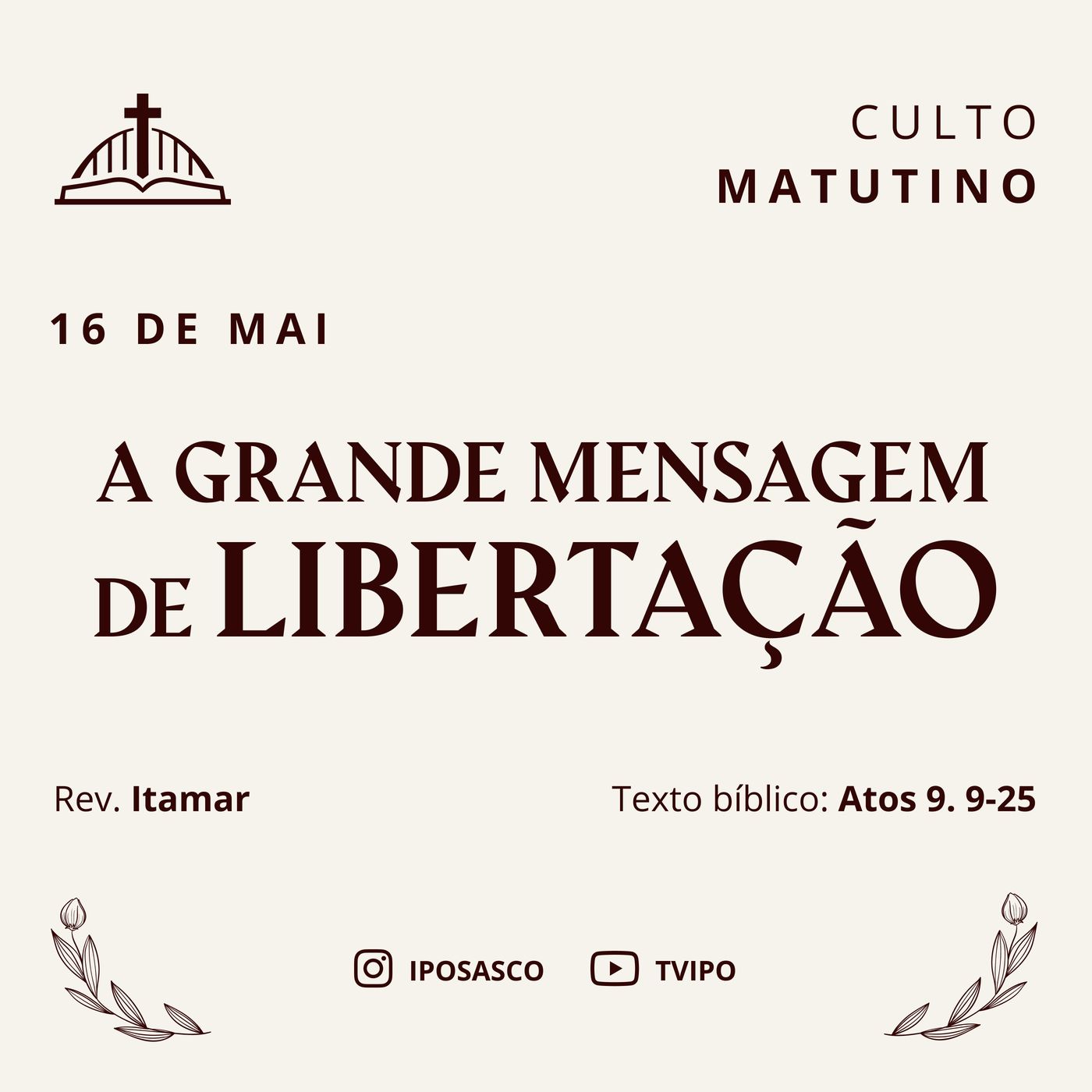 Pregações - Igreja Presbiteriana de Osasco