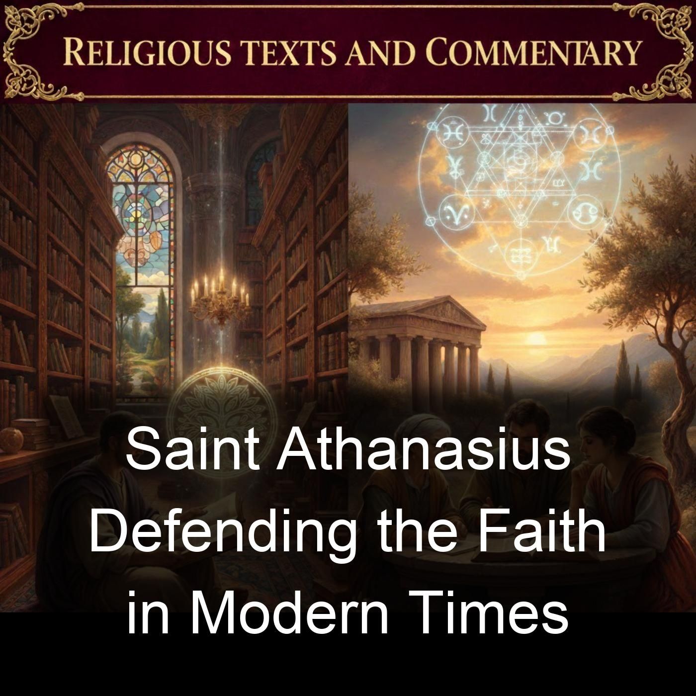 Saint Athanasius Defending the Faith in Modern Times cover art