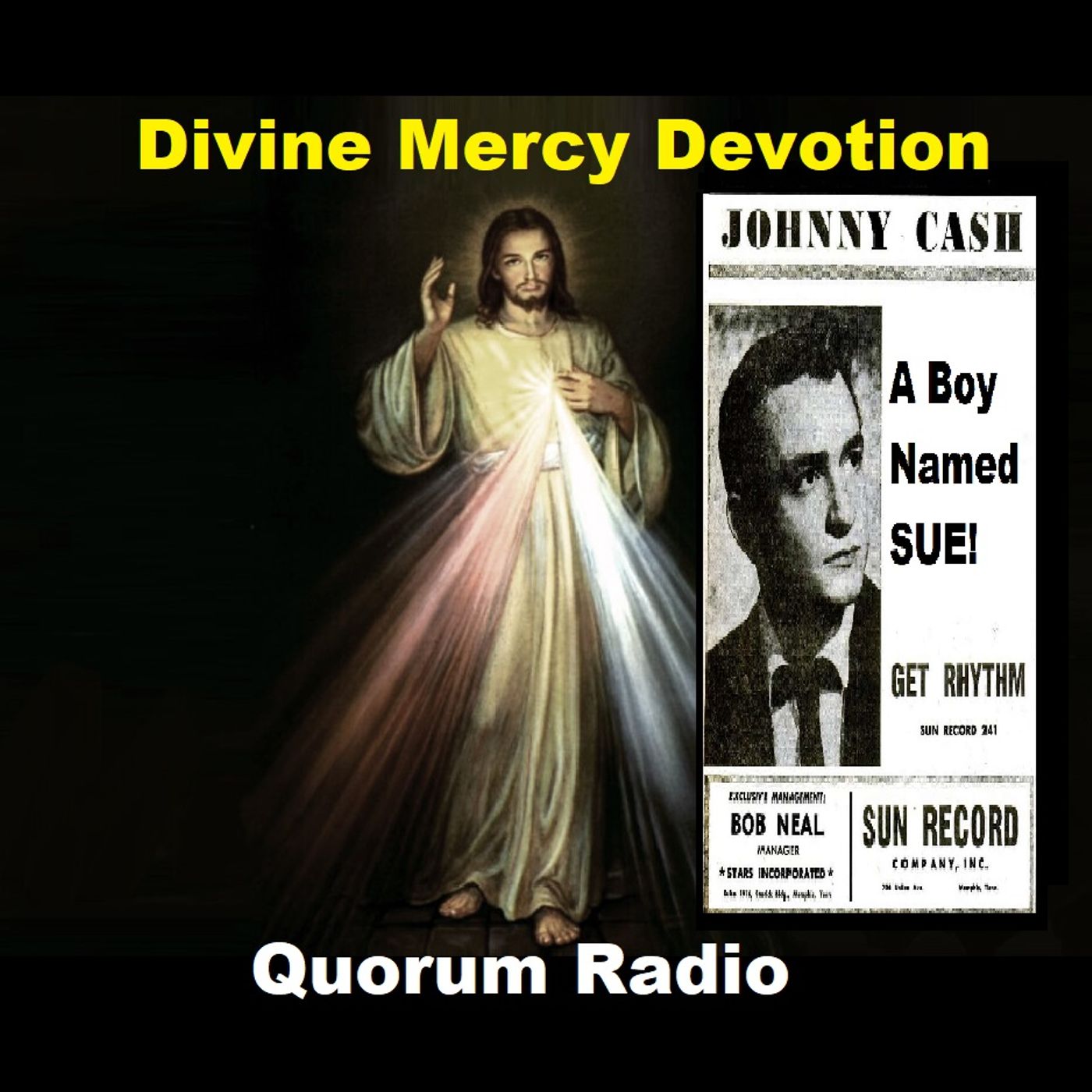 QUORUM RADIO: DIVINE MERCY DEVOTION Sunday April 27th 2025 29.25 audio