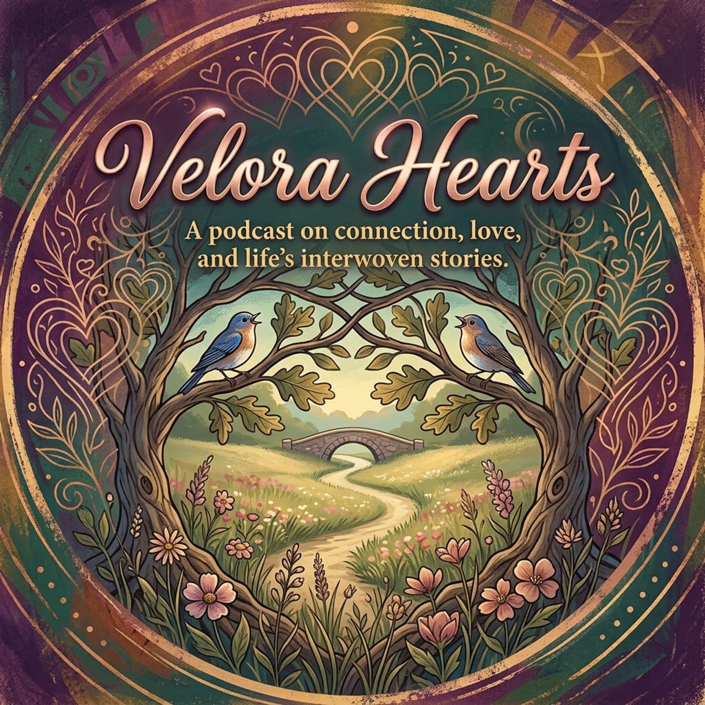 Velora Hearts podcast artwork