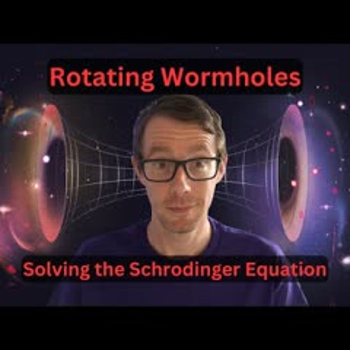 Rotating Wormholes - Solving the Schrodinger Equation