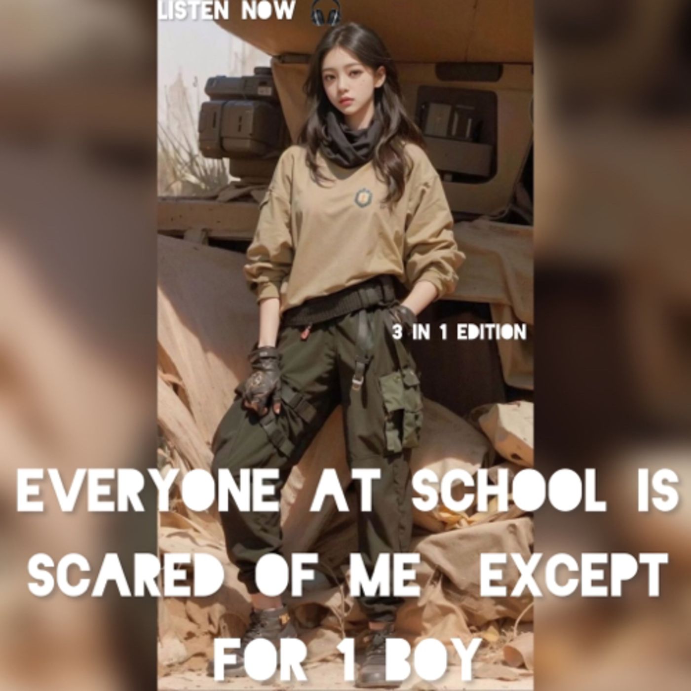 Everyone At School Is Scared Of Me Except For 1 Boy. 3 in 1 Edition| My Daily Animated Life Stories