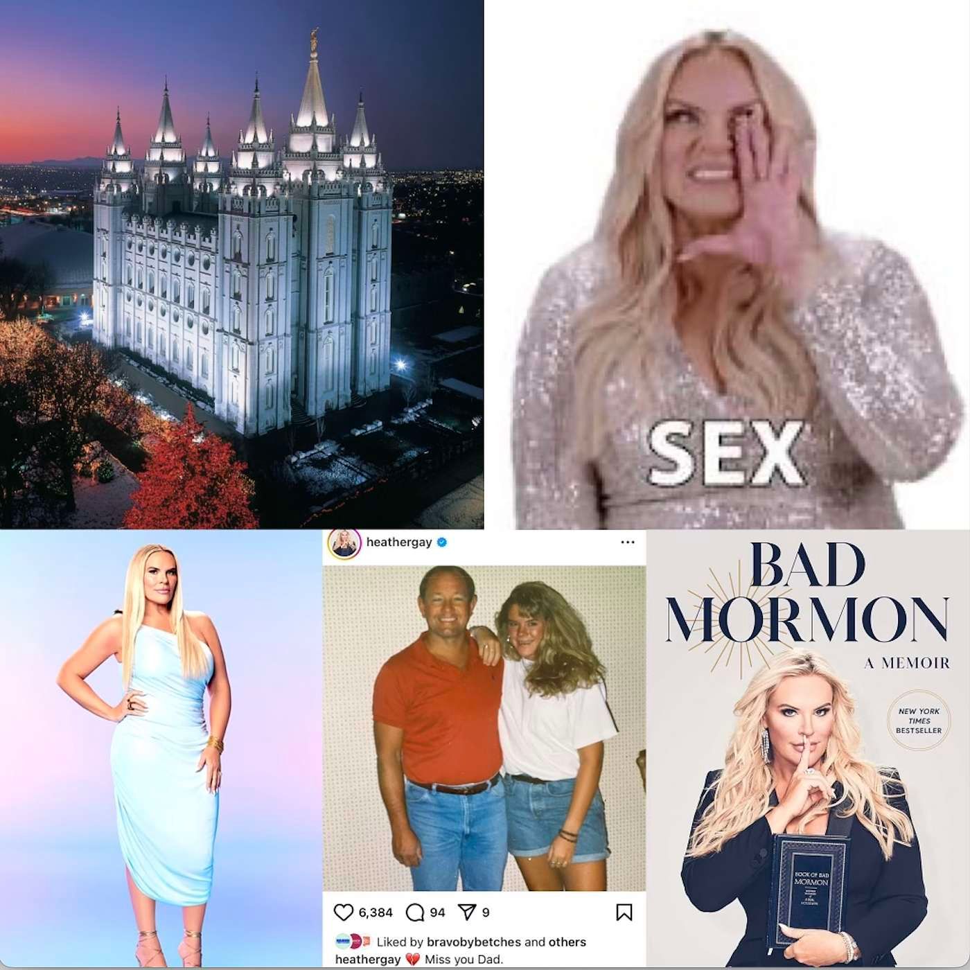 Heather Gay from the Real Housewives of Salt Lake City