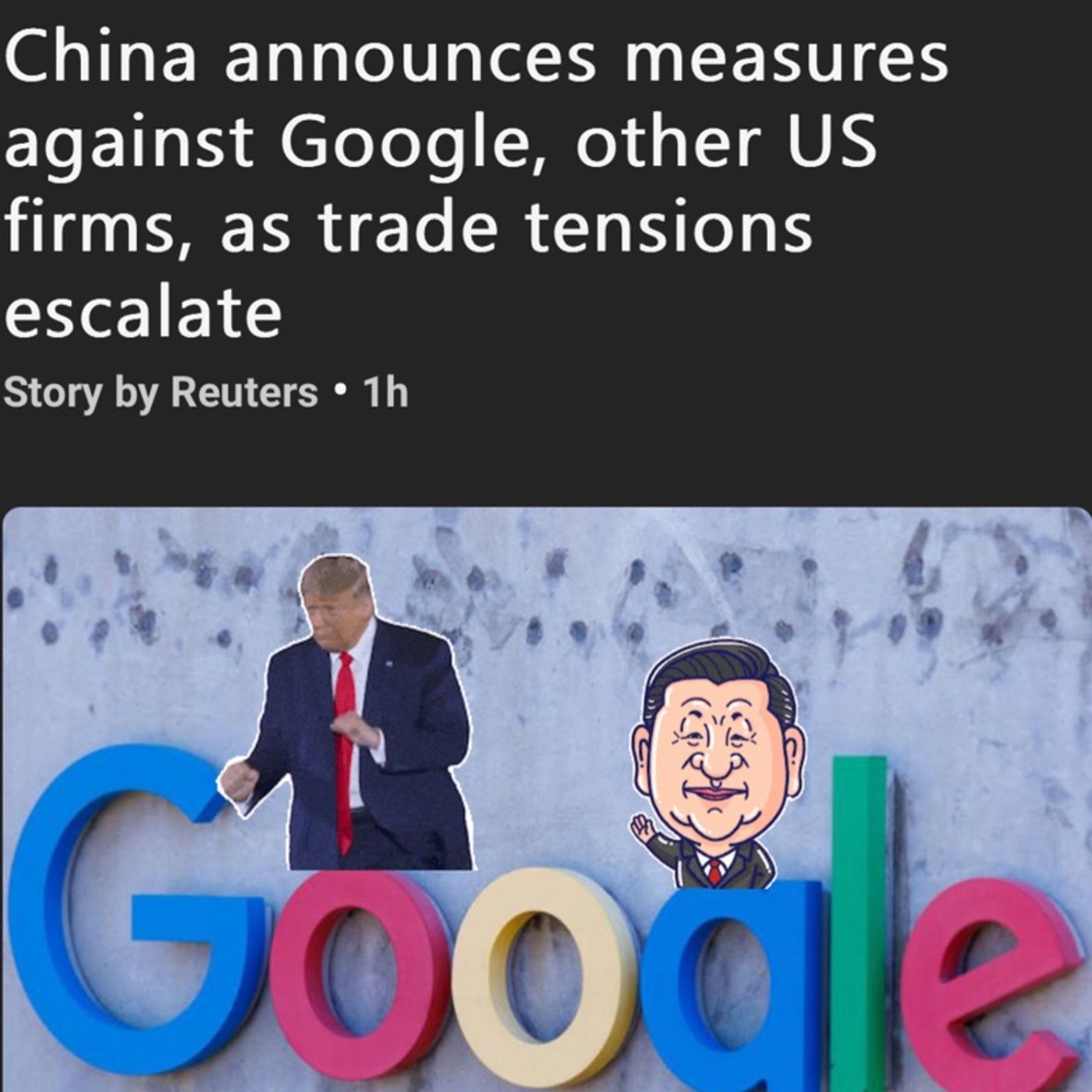 China smacks DJT with 15% TARIFFS ( Trade War INCOMING!)