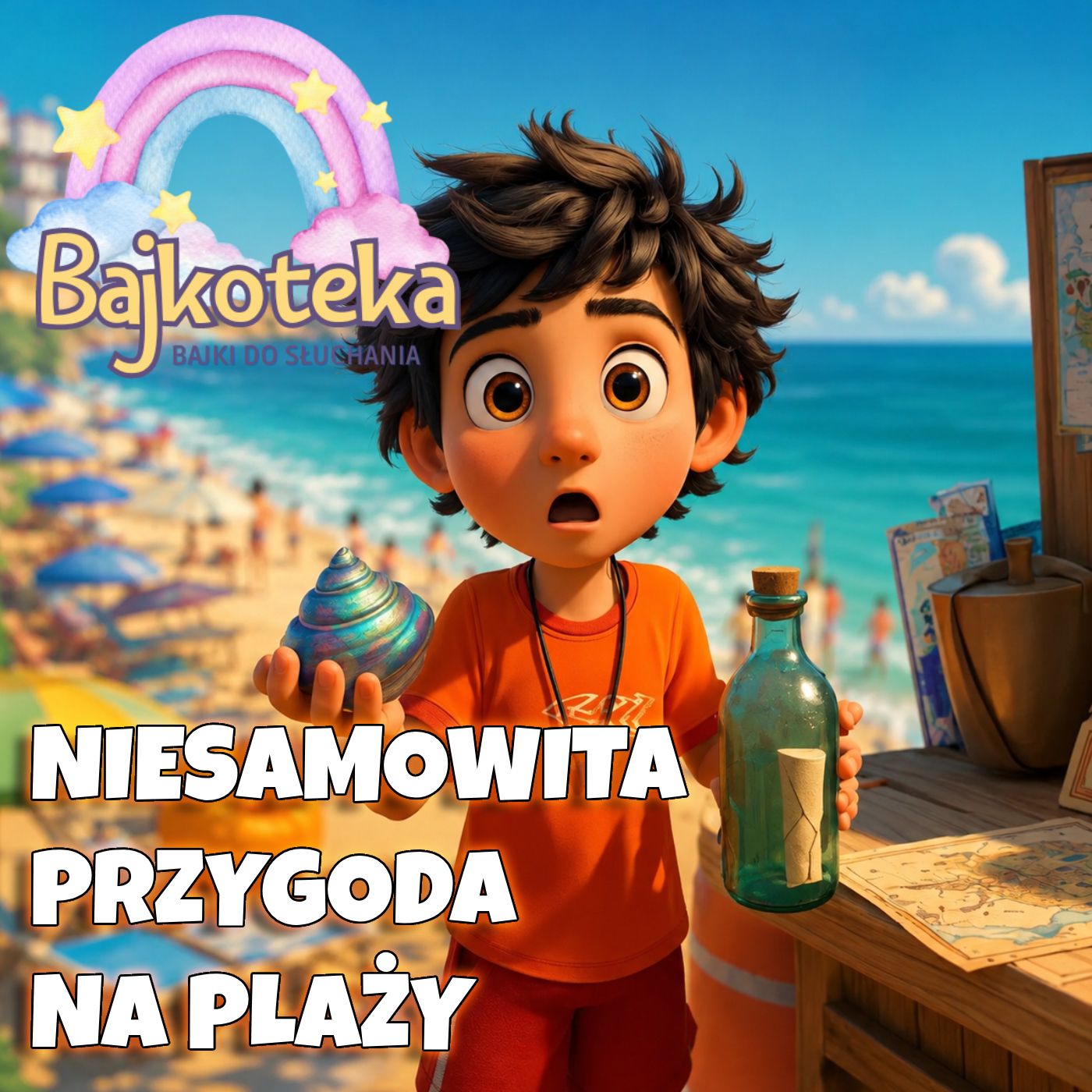 Niesamowita Przygoda Na Plaży✨ Bajka do słuchania dla dzieci Audiobook