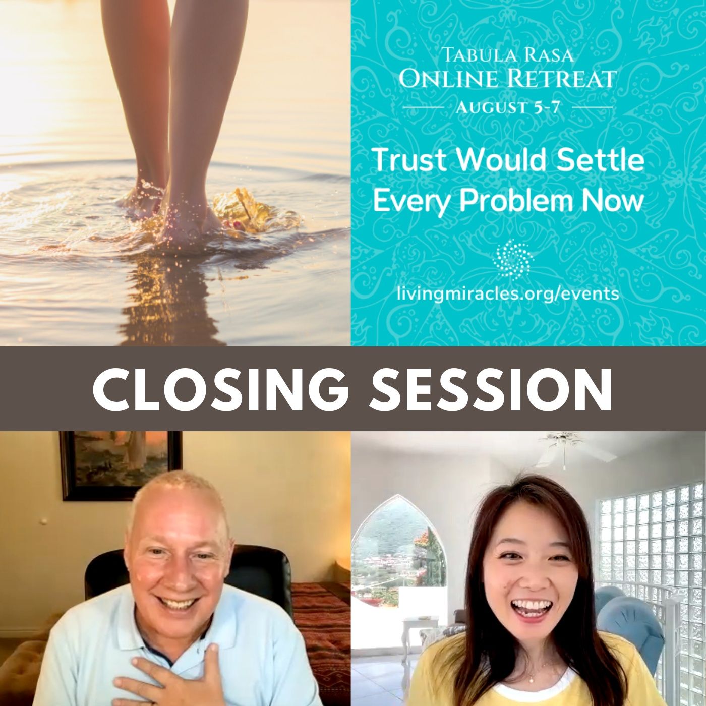 Closing Session - 'Trust Would Settle Every Problem Now' with David Hoffmeister and Frances Xu episode artwork