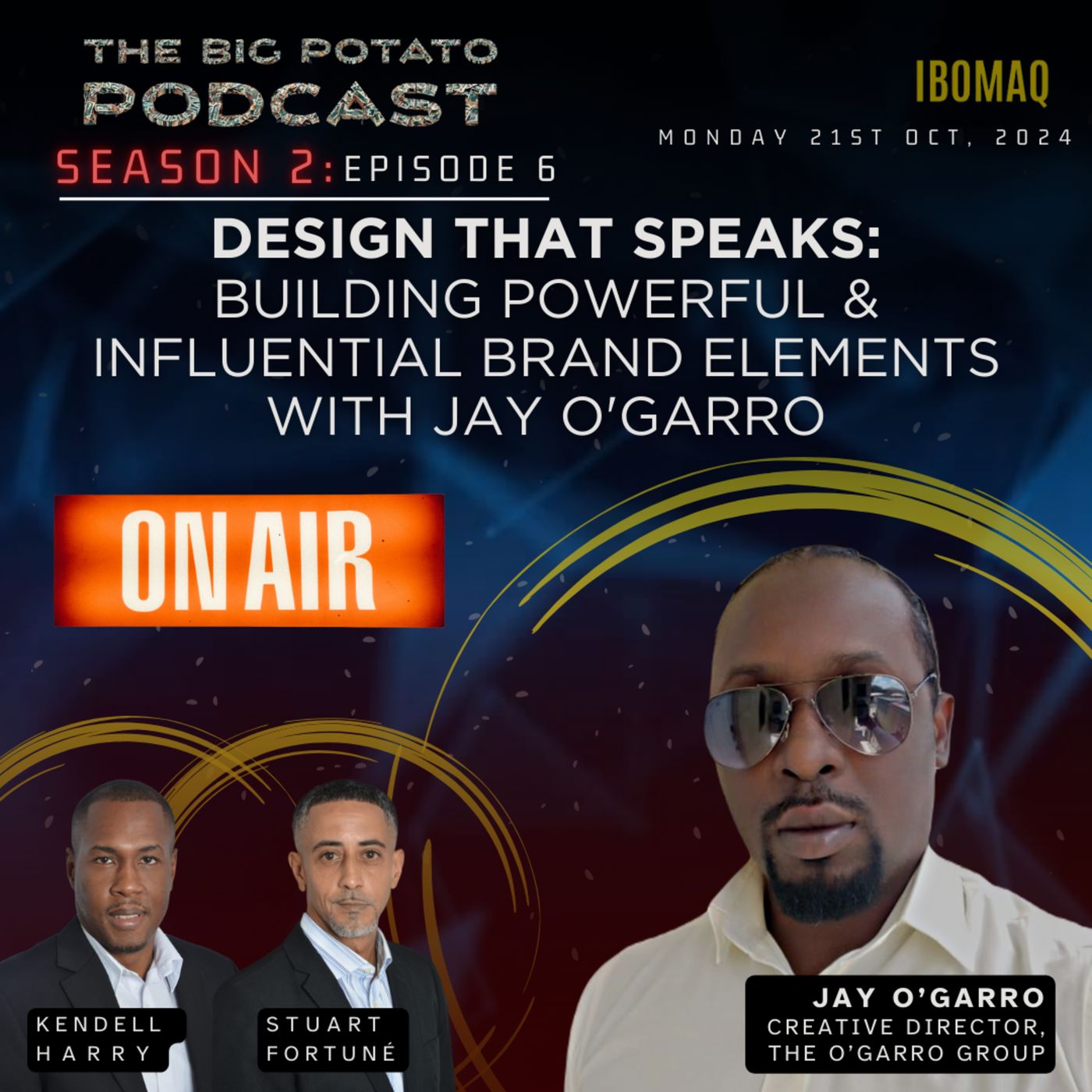 Design that Speaks: Building Powerful & Influential Brand Elements with Jay O'Garro #design #brand ements with Jay O'Garro episode artwork