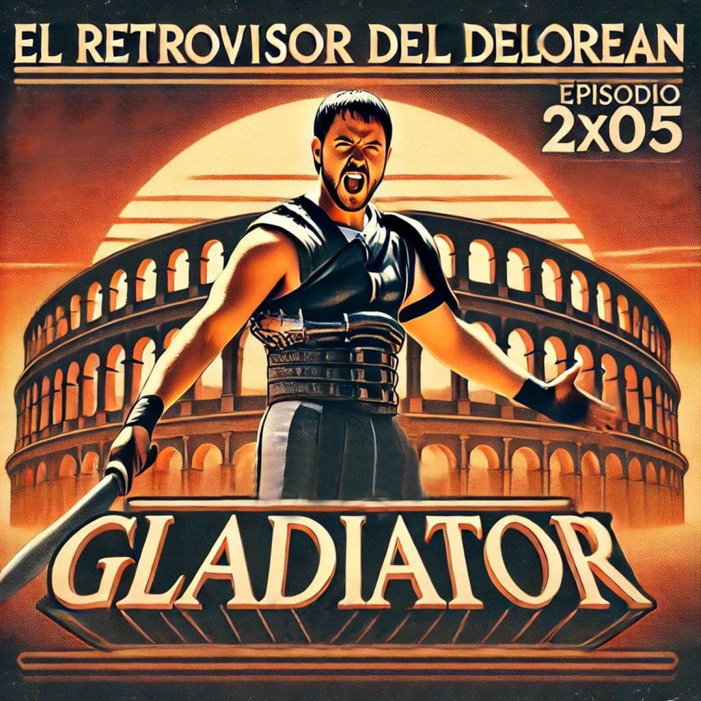 El retrovisor del Dlorean