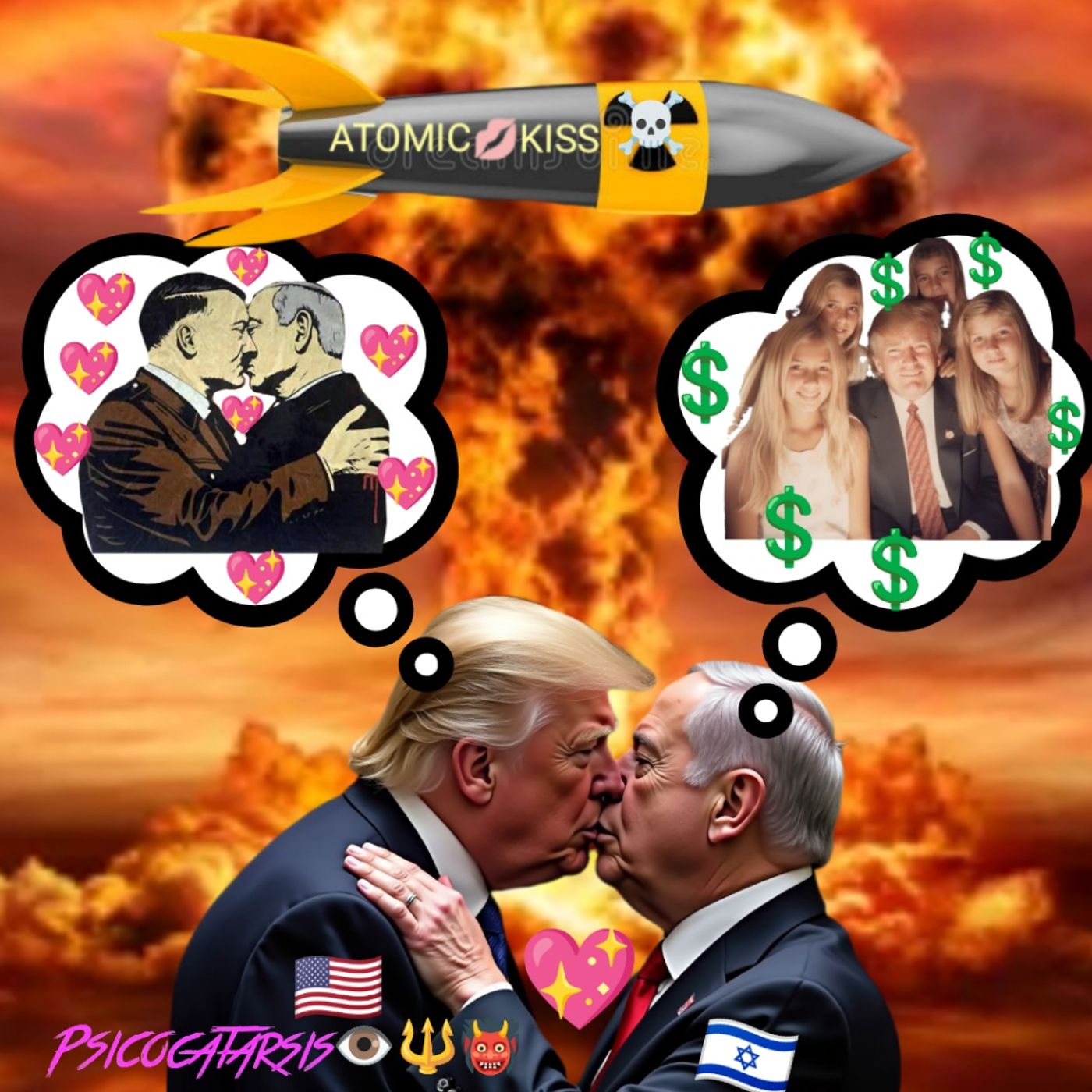 ATOMIC 💋 KISS ..de ULTIMA HORA IRAN SACA DRON INDETENIBLE MARTILLAZO CAE A NETANYAHU. ULTIMATUM FINAL. HOY episode artwork