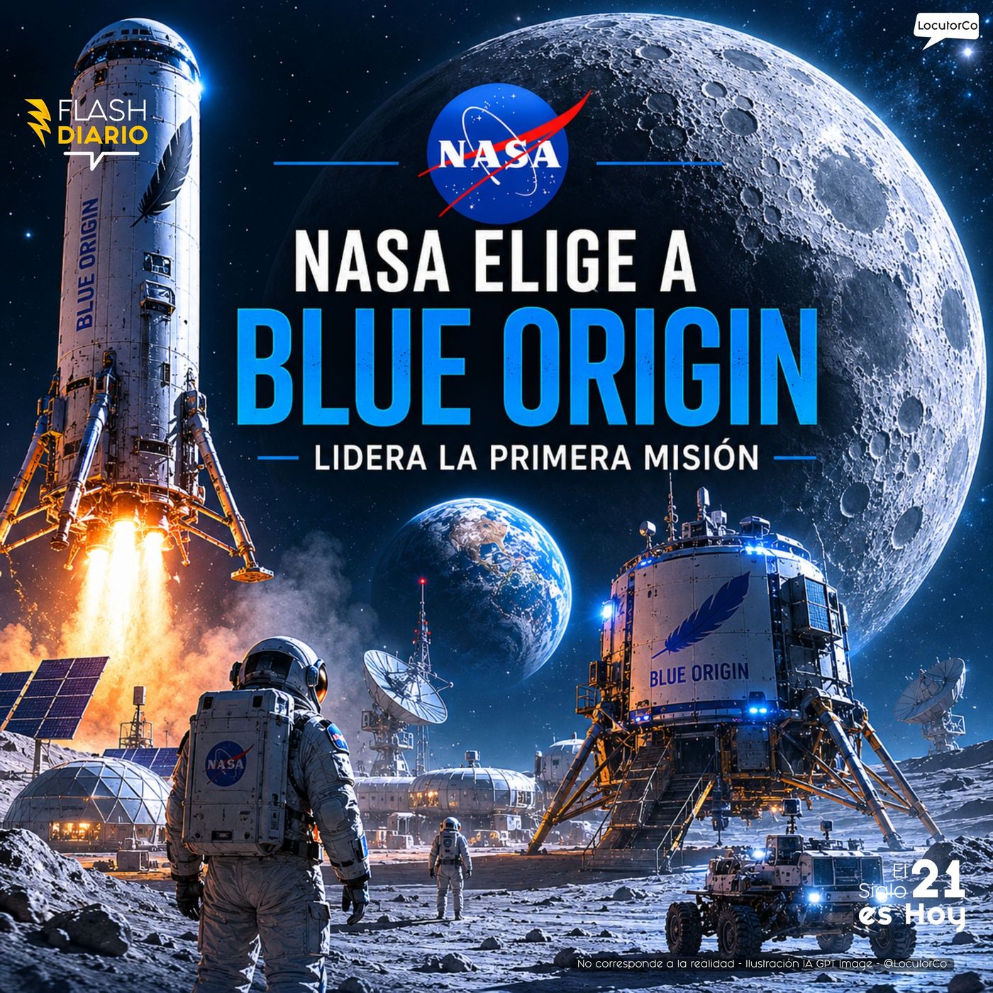 Base lunar de NASA