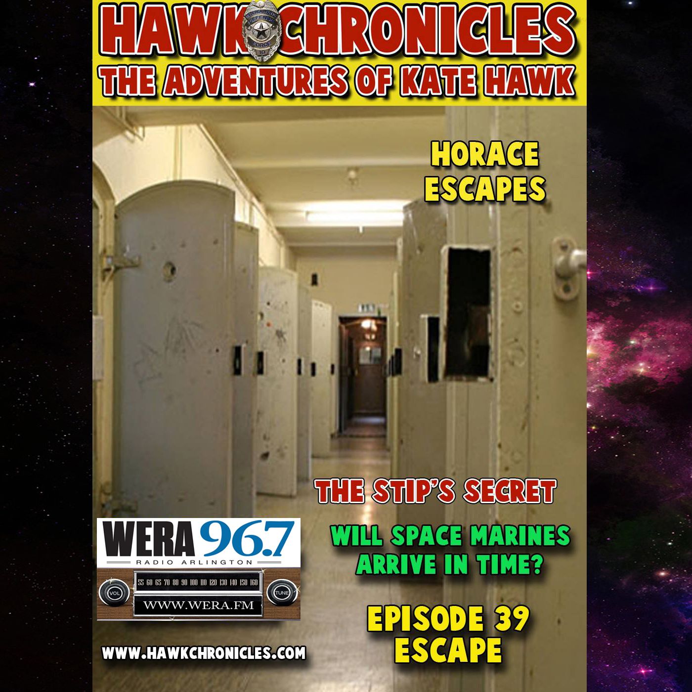 Episode 39 Hawk Chronicles "Escape" episode artwork