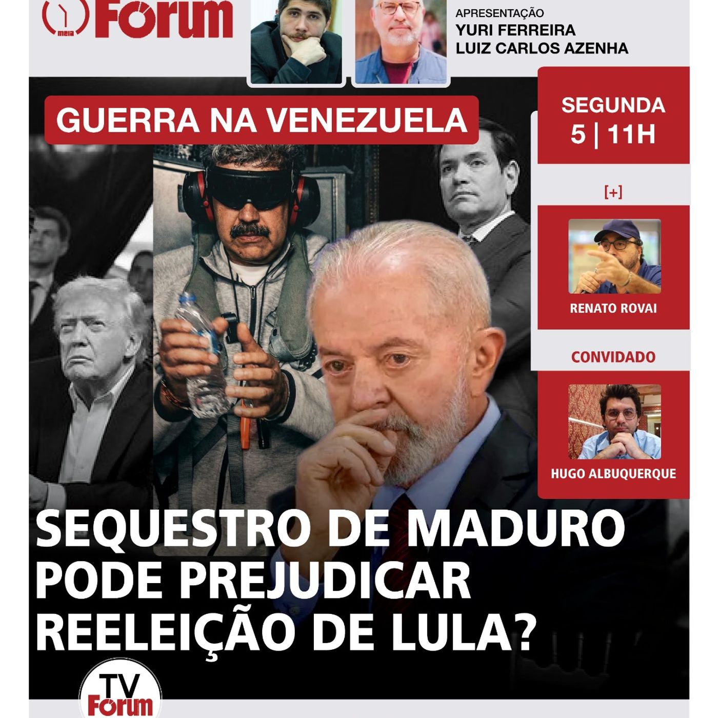 Guerra na Venezuela: Sequestro de Maduro pode prejudicar reeleição de Lula? | 05.01.26 Guerra na Venezuela: Sequestro de Maduro pode prejudicar reeleição de Lula? | 05.01.26