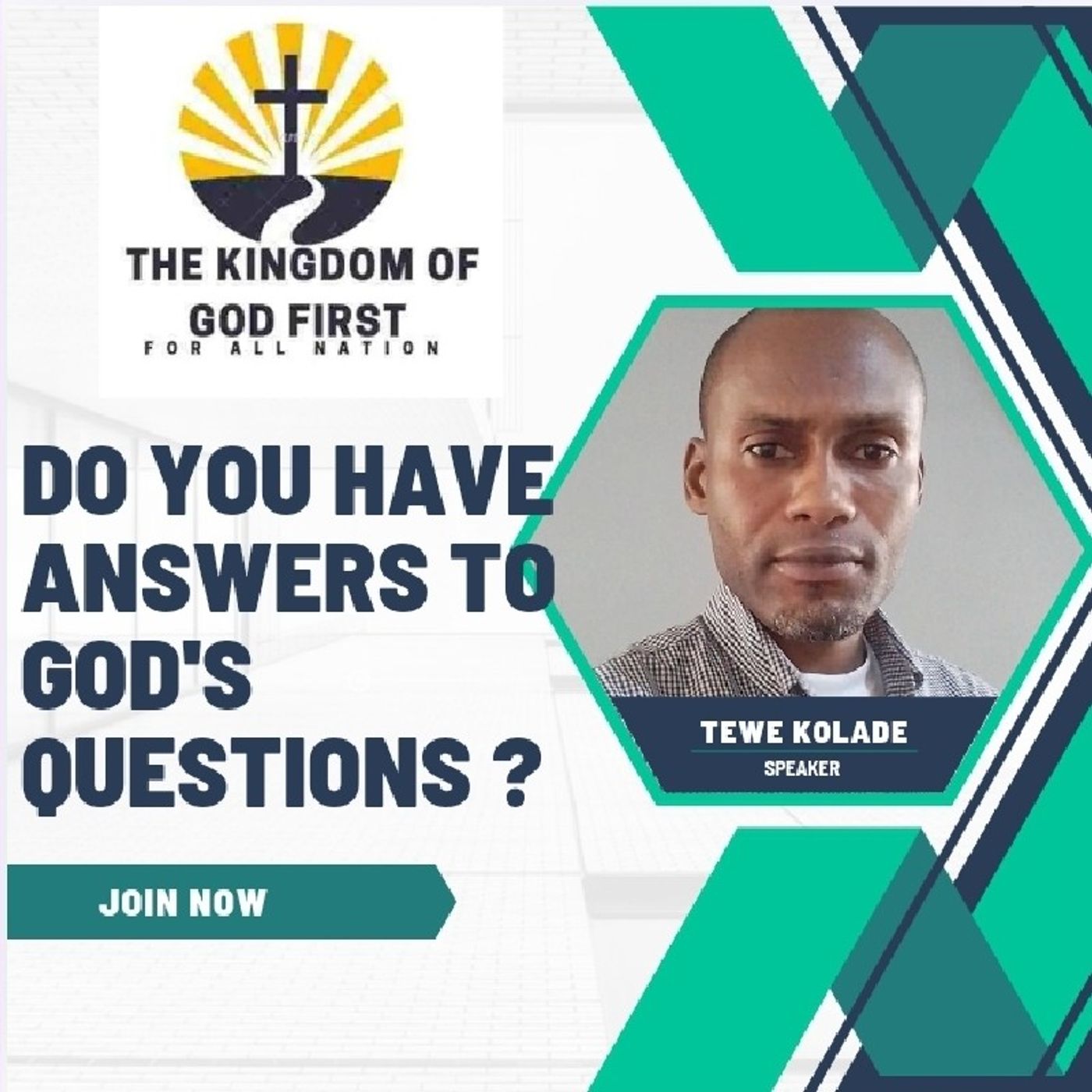 DO YOU HAVE ANSWERS TO GOD'S QUESTIONS? episode artwork