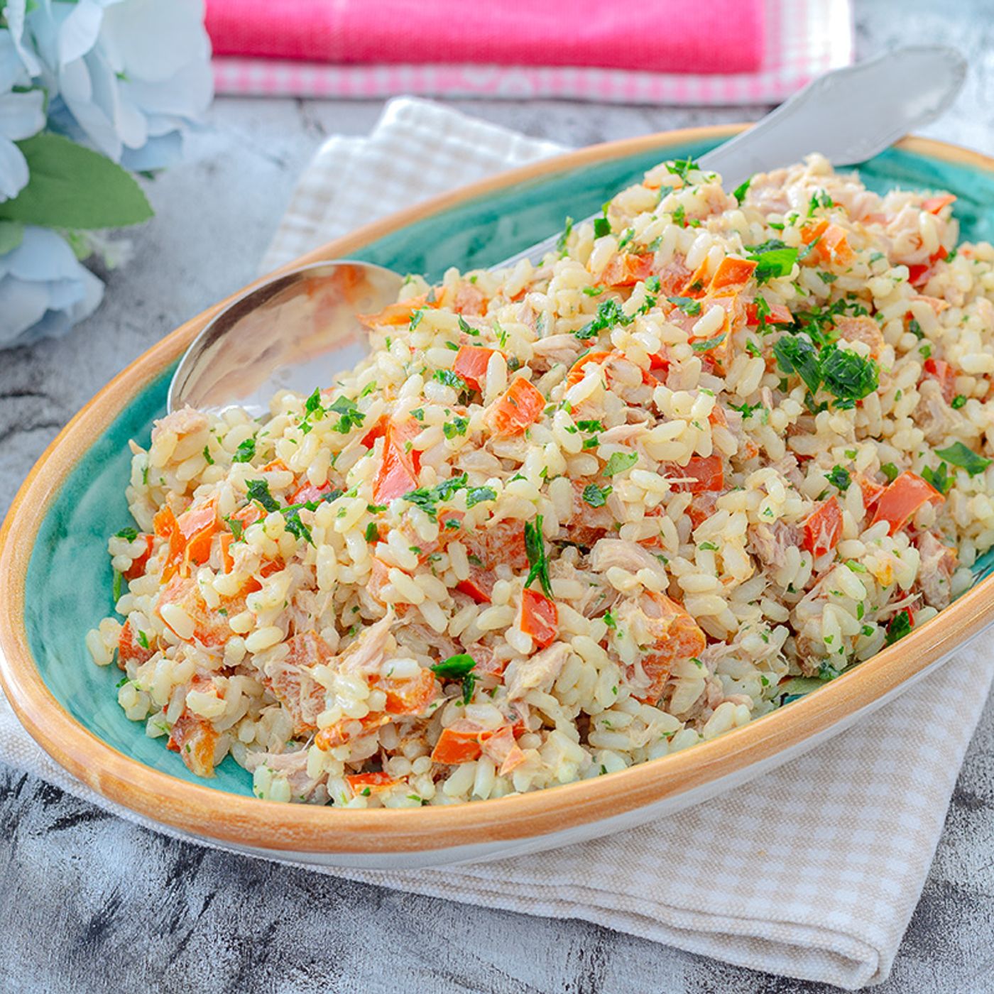 Insalata di riso con tonno e peperoni episode artwork