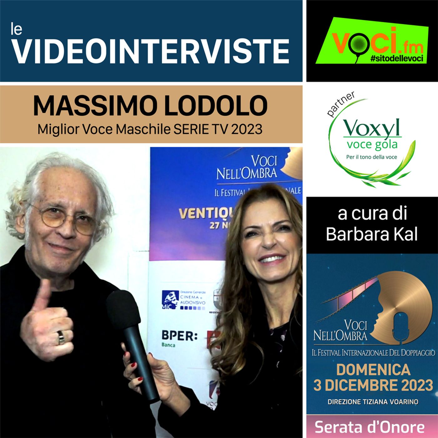 MASSIMO LODOLO su VOCI.fm da "VOCI NELL'OMBRA 2023" - clicca play e ascolta l'intervista episode artwork