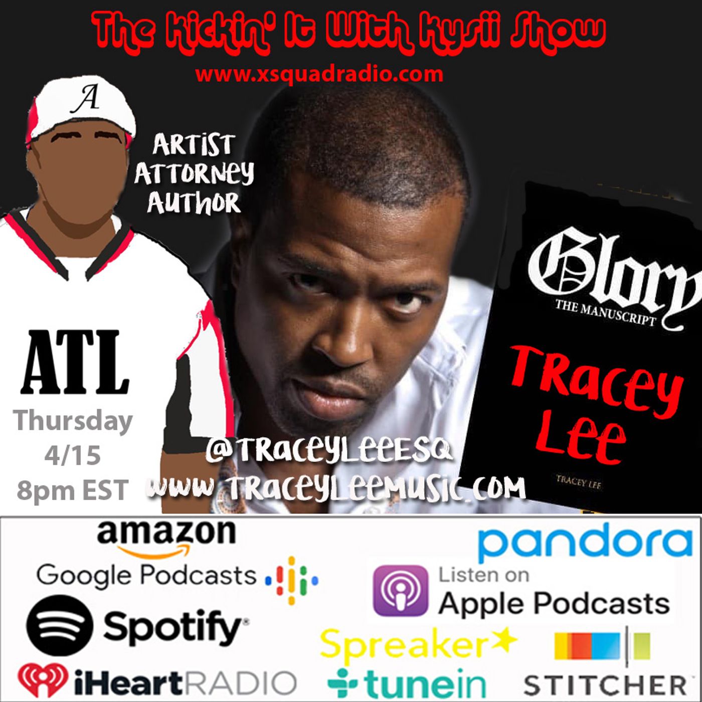 Kickin' It With Tracey Lee, ESQ, Artist, Attorney, Author episode artwork