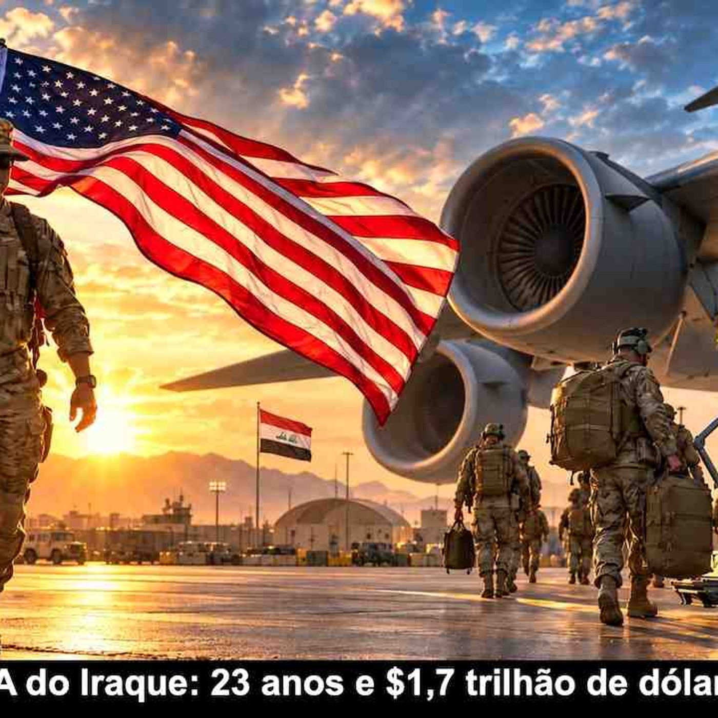 A saída dos EUA do Iraque 23 anos e 1. 7 trilhão de dólares depois