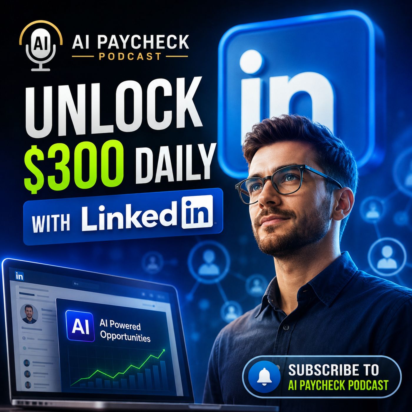 Unlock $300 Daily With LinkedIn AI episode artwork
