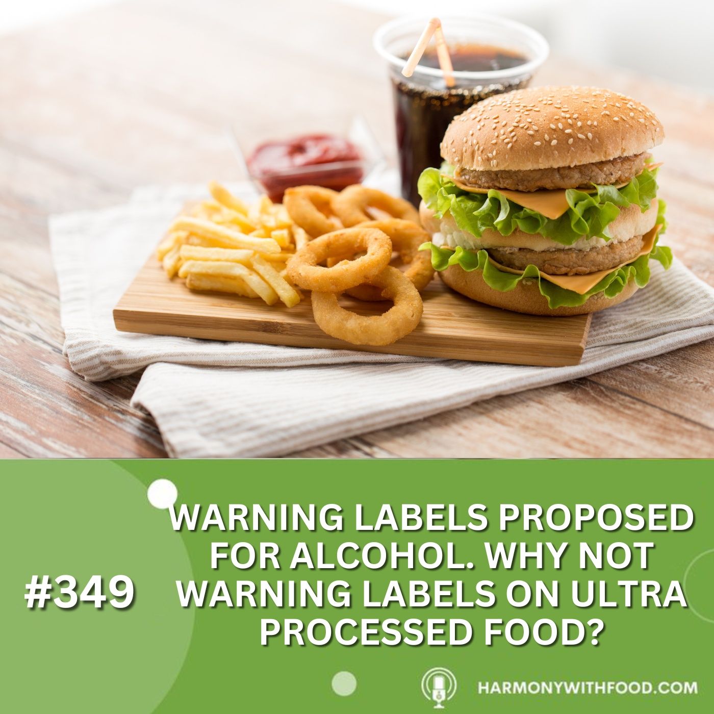 Warning Labels Proposed For Alcohol.  Why Not Warning Labels On Ultra Processed Food? episode artwork