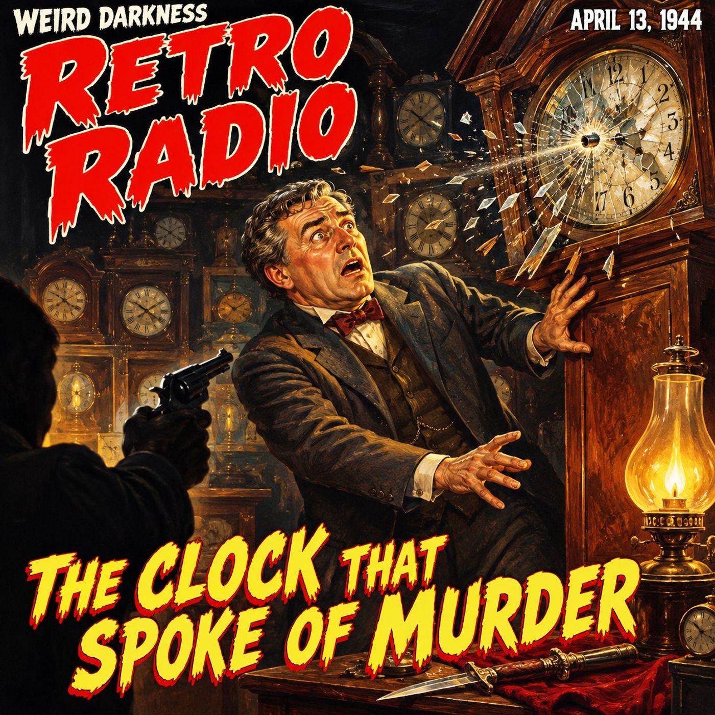 The Clock That Spoke of Murder | #RetroRadio